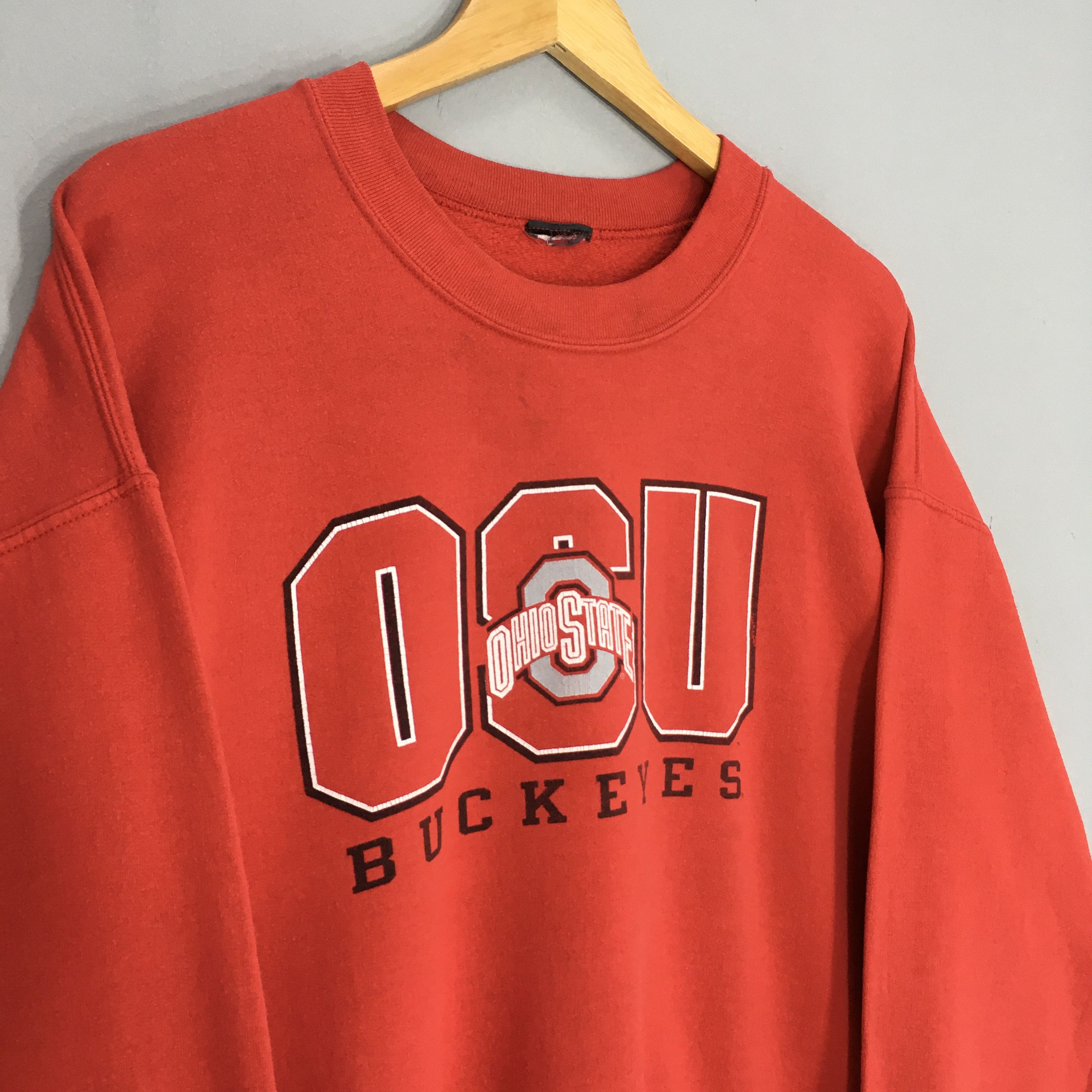 NCAA × Vintage Vintage 90s Ohio State Buckeyes NCAA Sweatshirt Large Size US L / EU 52-54 / 3 - 3 Thumbnail