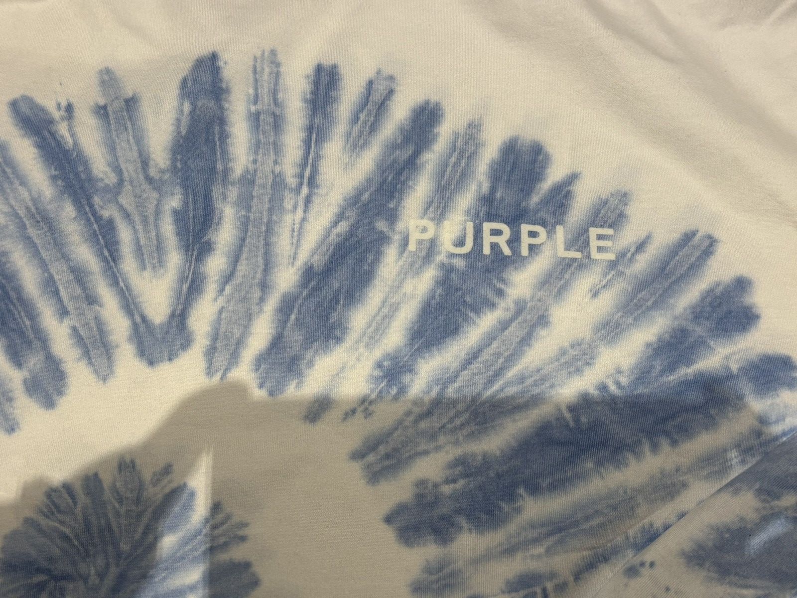 Purple Brand Purple Brand Black Label Blue Tie Dye Long Sleeve Tee NWT Size US M / EU 48-50 / 2 - 3 Thumbnail