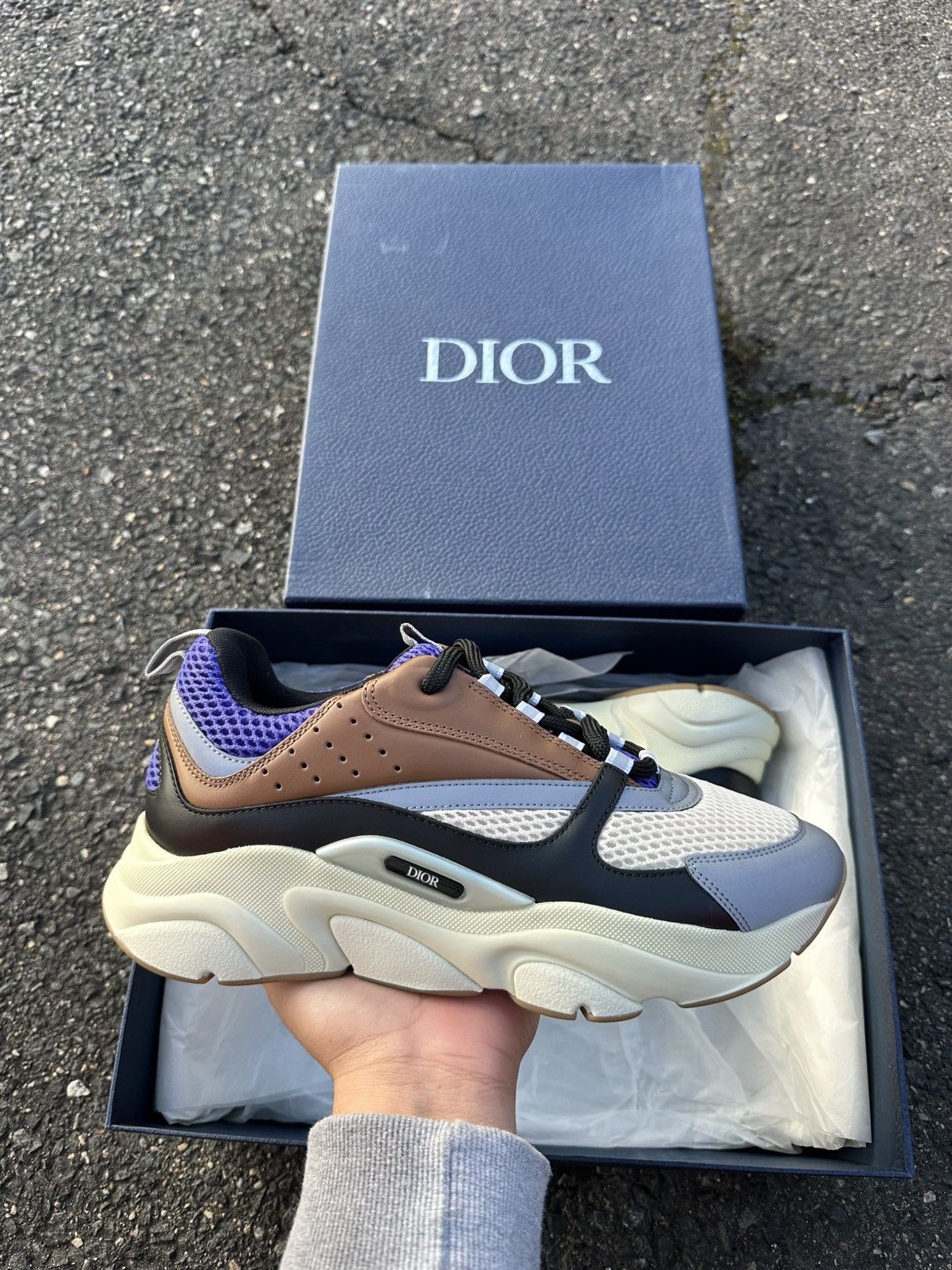 Dior Dior B22 Coffee Violet Size US 8 / EU 41 - 1 Thumbnail
