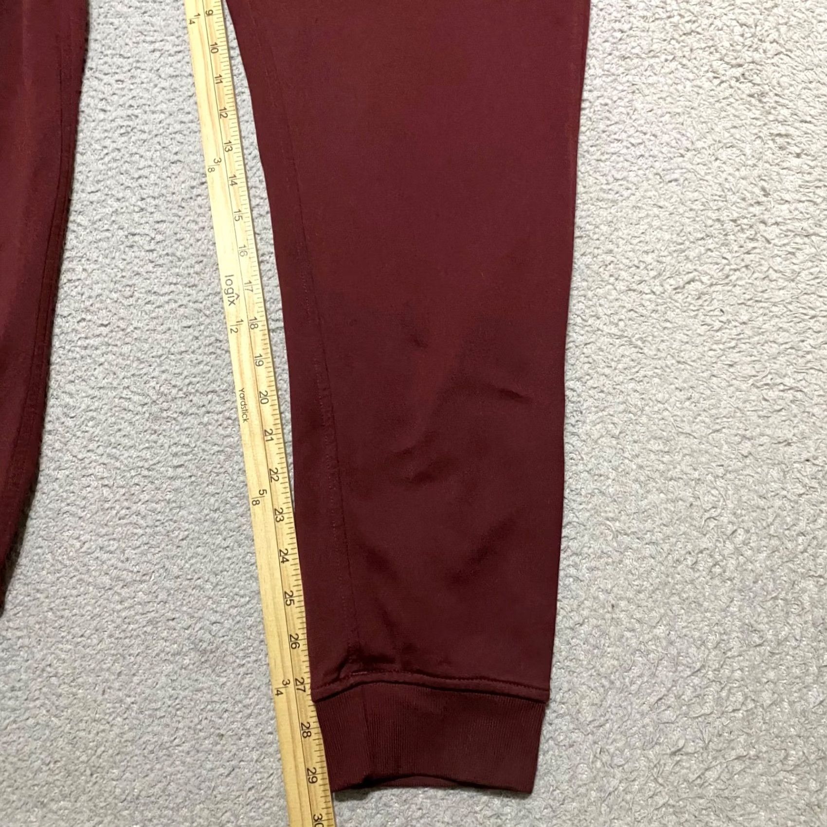 Under Armour Under Armour Pants Mens LT Tall Red Joggers Loose Tapered Drawstring Zip Pockets Size US 33 - 6 Thumbnail