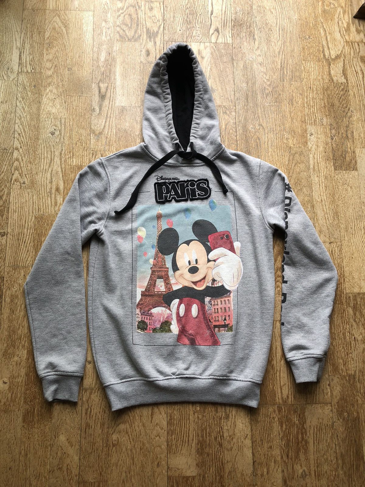 Disney × Vintage RARE DISNEY LAND PARIS MICKEY MOUSE VINTAGE HOODIE Size US S / EU 44-46 / 1 - 1 Thumbnail