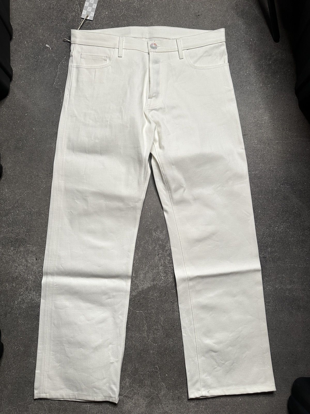 Matty Boy Matty Boy Anti Promo Patch Jeans White Size US 36 / EU 52 - 1 Thumbnail