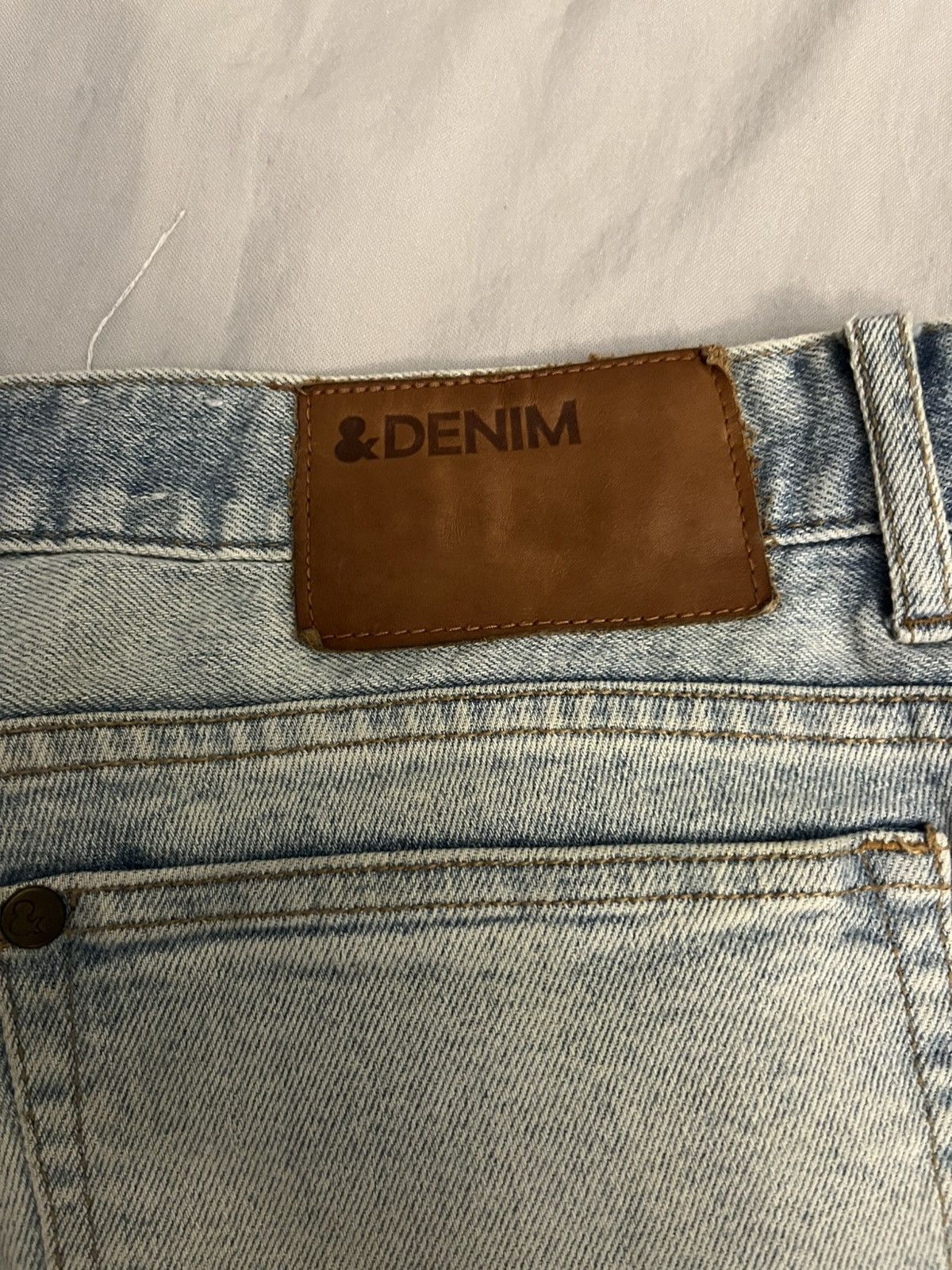 Other Light blue denim distressed Size US 30 / EU 46 - 6 Thumbnail
