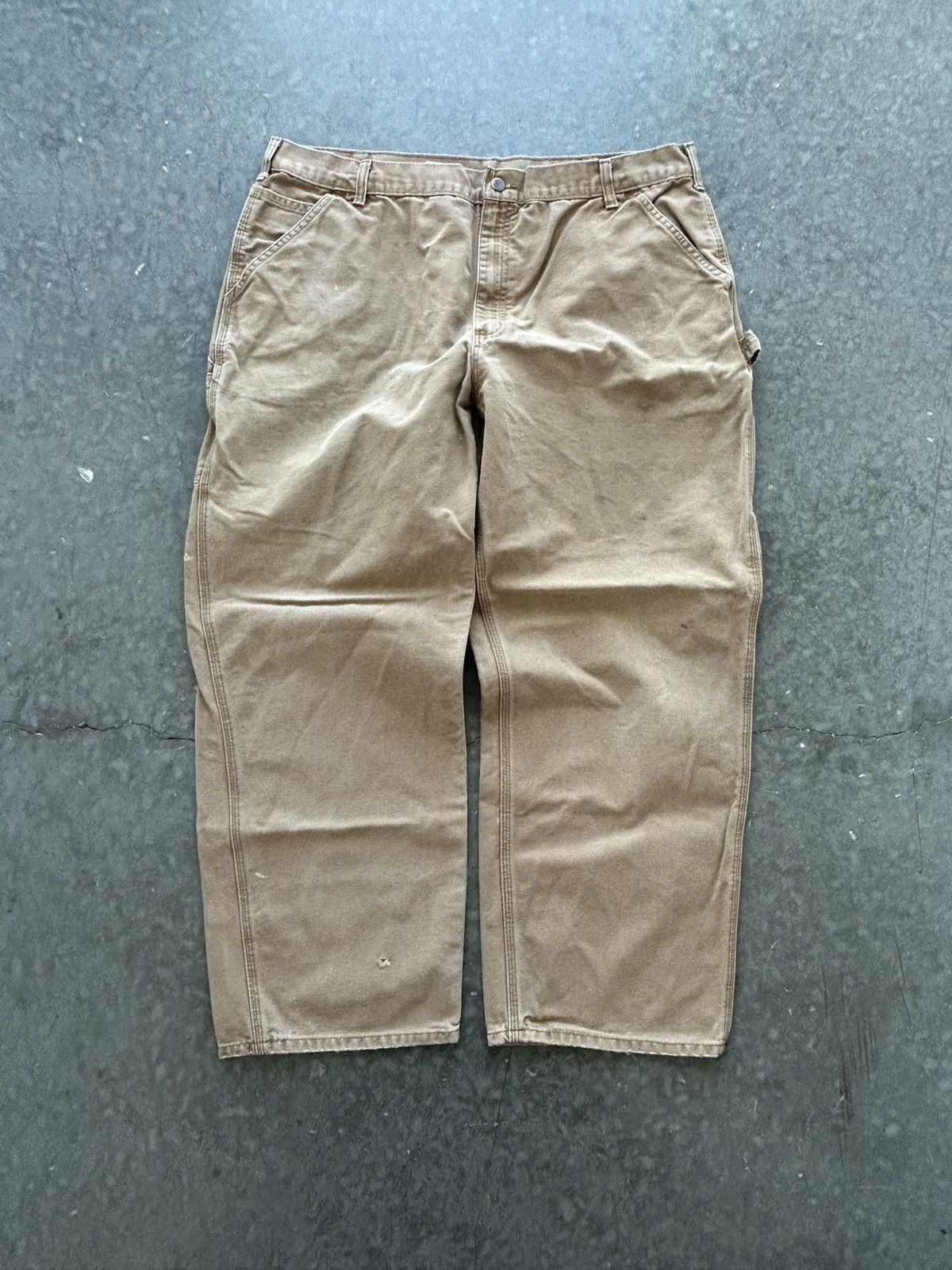Carhartt Vintage Y2K Carhartt Carpenter Pants 42x30 Baggy Fit Size US 42 / EU 58 - 1 Thumbnail