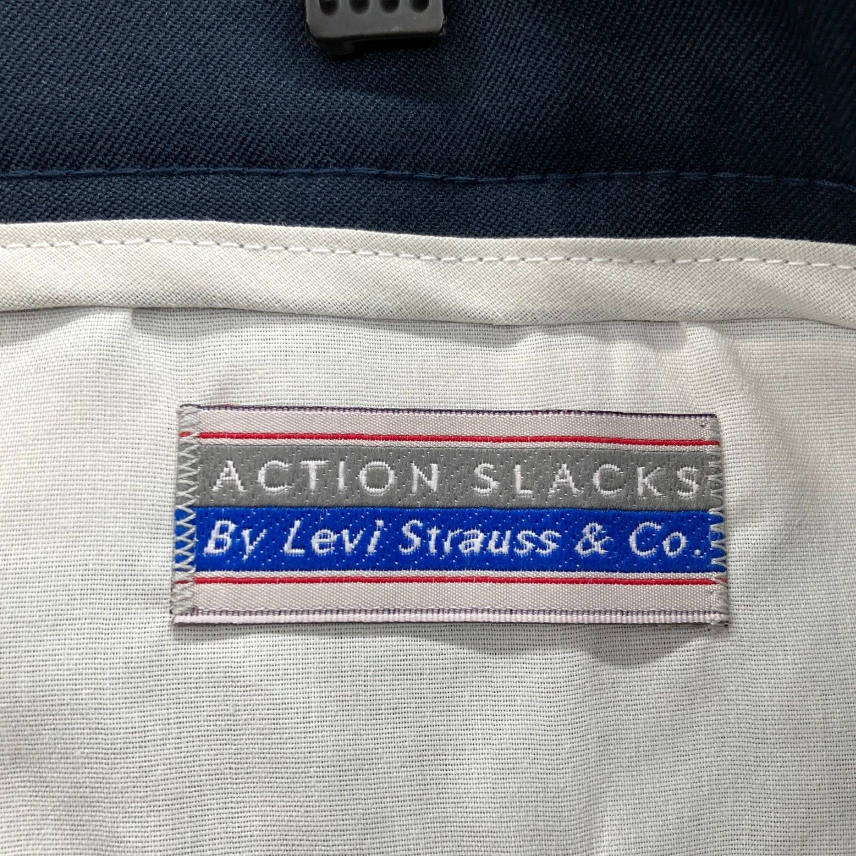 Levi's VINTAGE Levi's Action Slacks Pants Mens 38x26 Gray Polyester 1998 USA Levi's Action Slacks Pants Mens 38x26 Gray Dacron Polyester 1998 USA Size US 38 / EU 54 - 4 Thumbnail