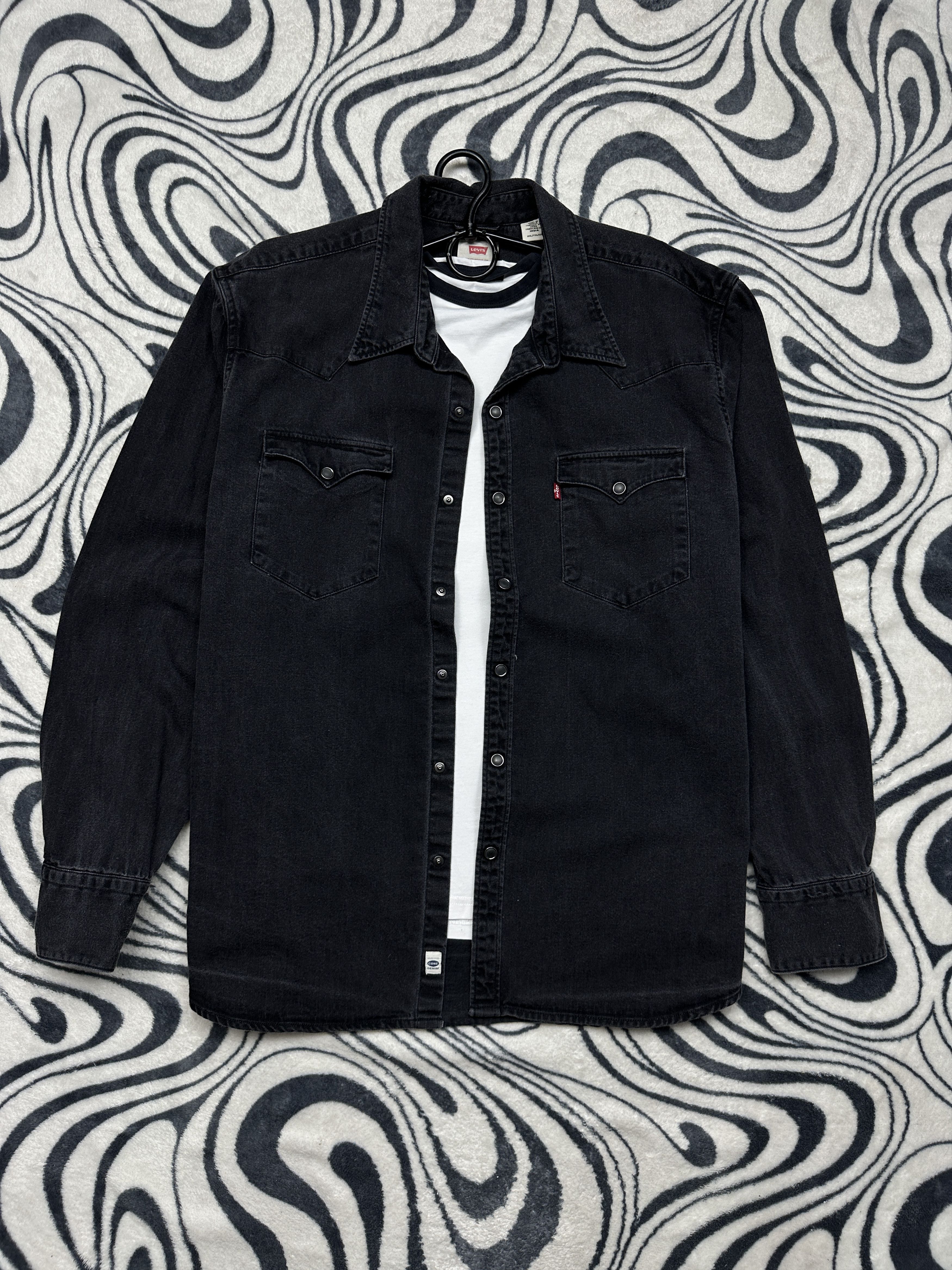 Levi's Levi's Vintage Mens Grey Denim Shirt Jeans Size US XXL / EU 58 / 5 - 1 Thumbnail