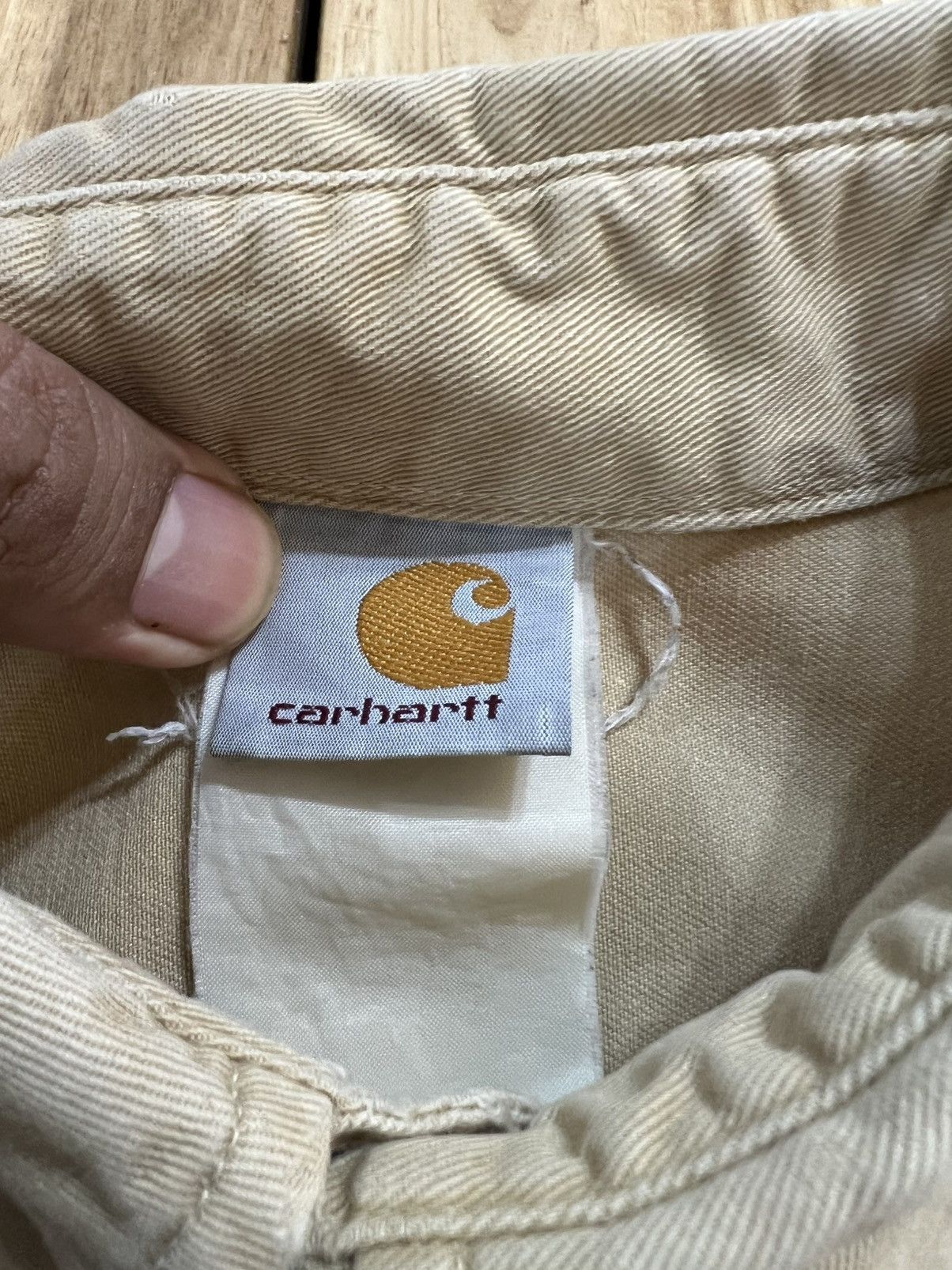 Carhartt Vintage Carhartt Distress WorkShirt Size US XL / EU 56 / 4 - 7 Thumbnail