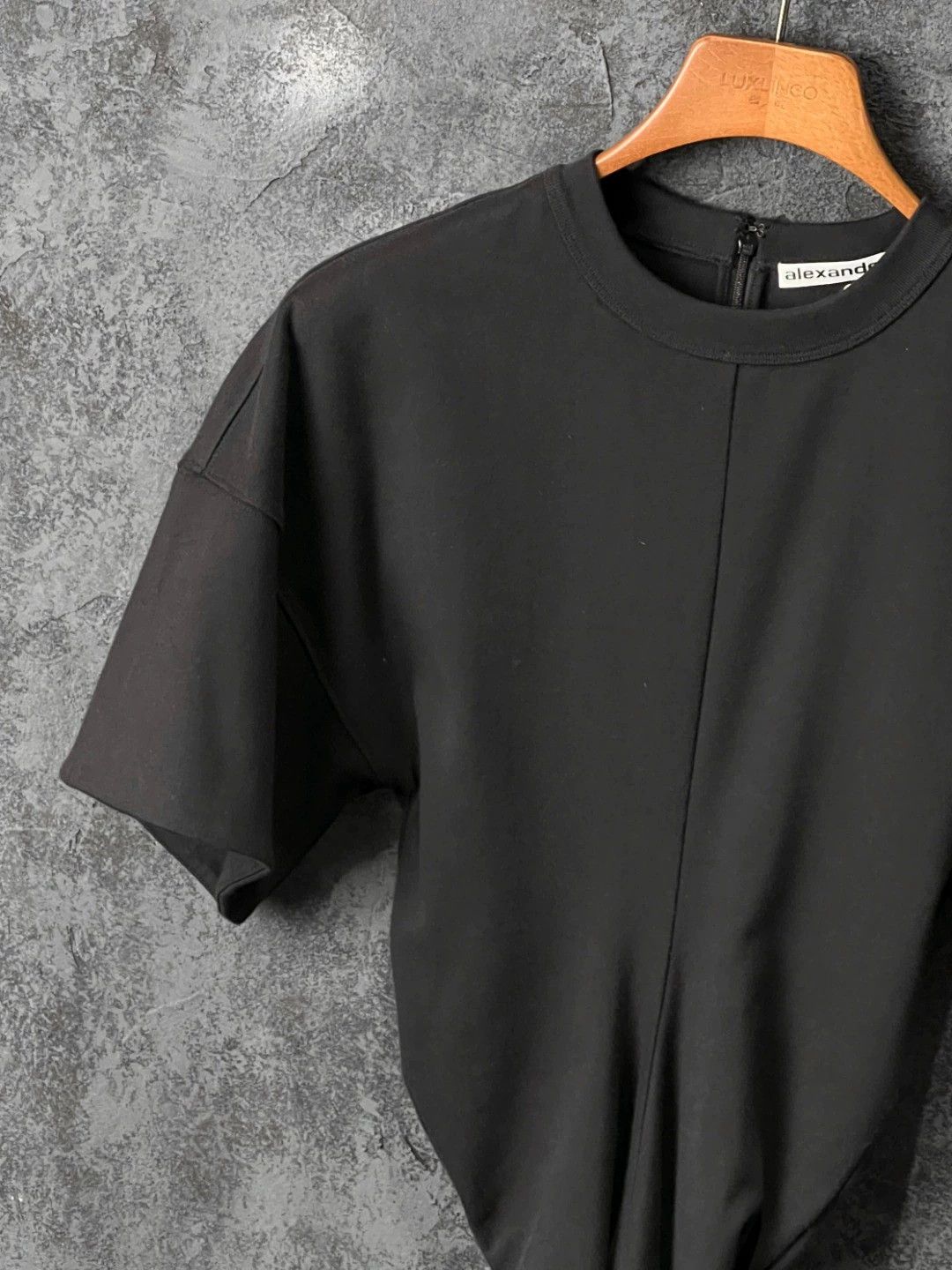 Alexander Wang Alexander Wang black crewneck dress women's Size XS / US 0-2 / IT 36-38 - 5 Thumbnail