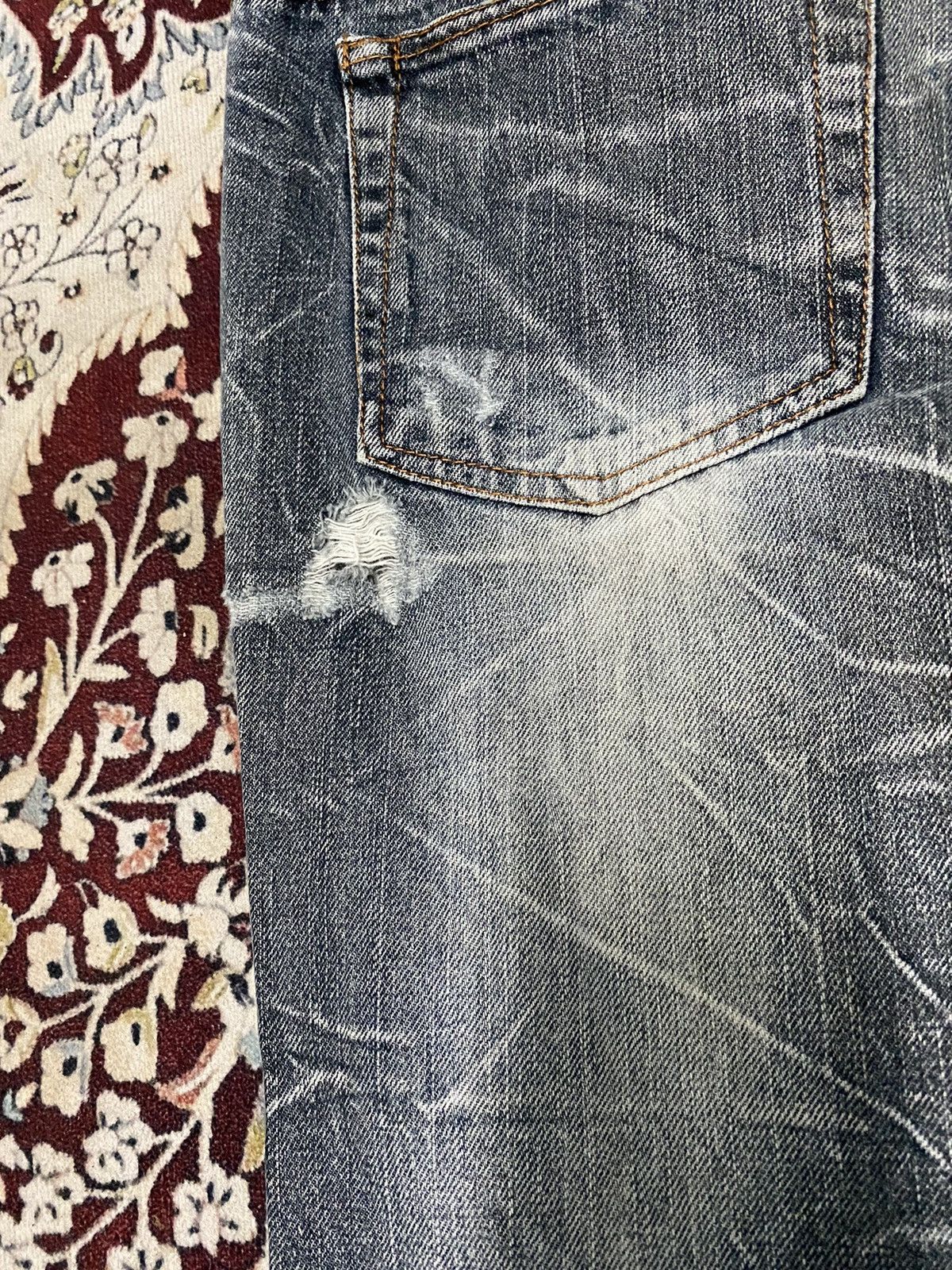 Other Japanese brand X nylaus double waist jeans Size US 32 / EU 48 - 13 Thumbnail