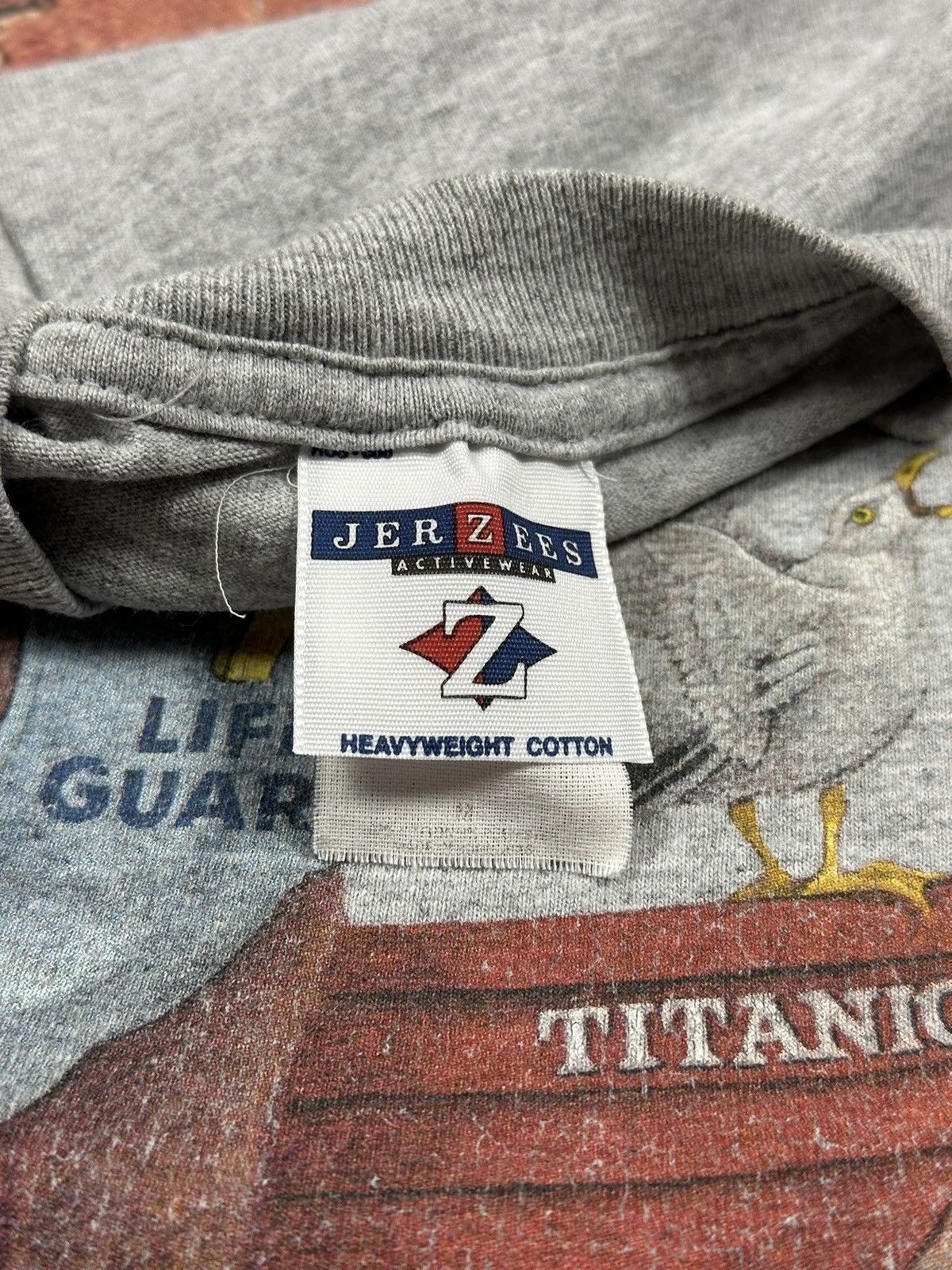 Vintage Vintage 90s Life Guard Dog Tee Cape May Titanic New Jersey Size US M / EU 48-50 / 2 - 5 Thumbnail