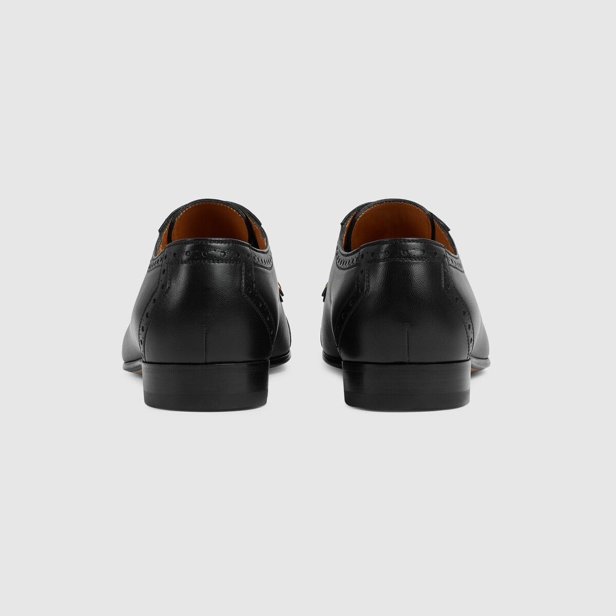 Gucci o1s1wg110125 Lace-Up Shoes in Black Size US 10 / EU 43 - 3 Thumbnail
