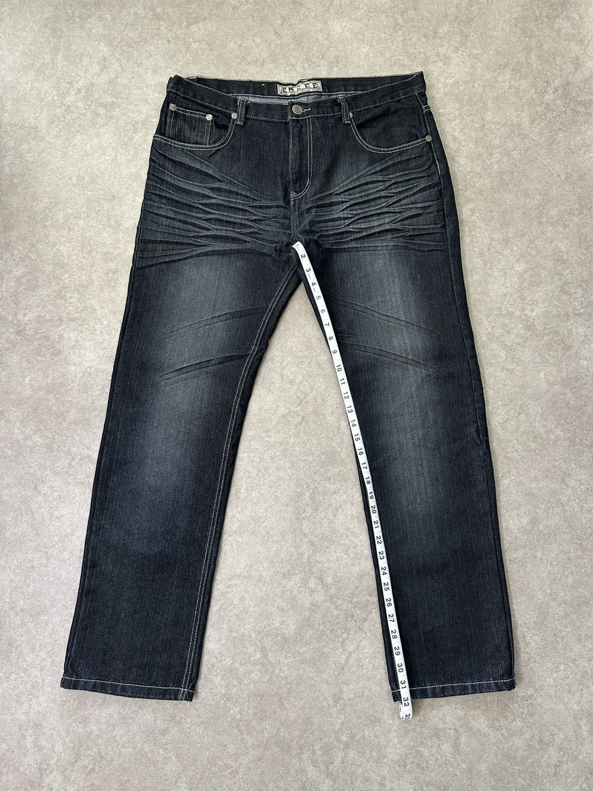 Vintage Vintage Y2K Denim Jeans Dark Wash Coogi Style Pockets Size US 38 / EU 54 - 8 Thumbnail