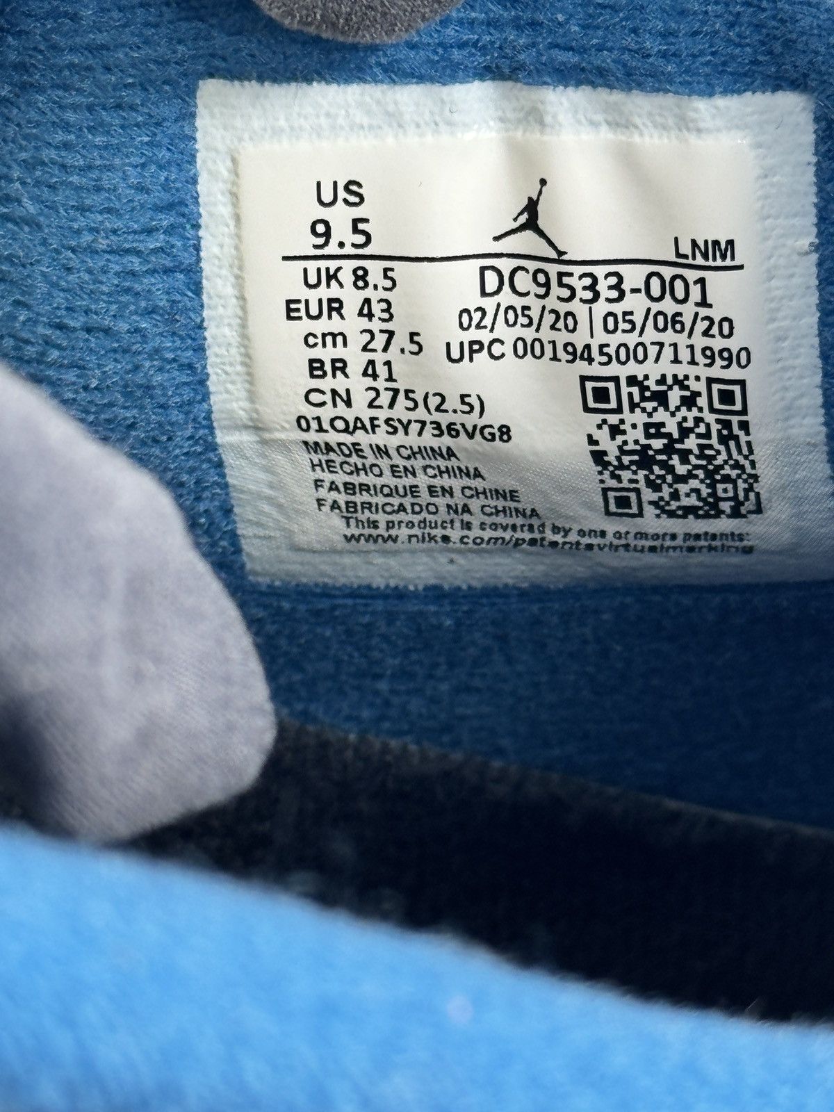 Jordan Brand JORDAN 4 RETRO UNION OFF NIOR Size US 9.5 / EU 42-43 - 9 Thumbnail