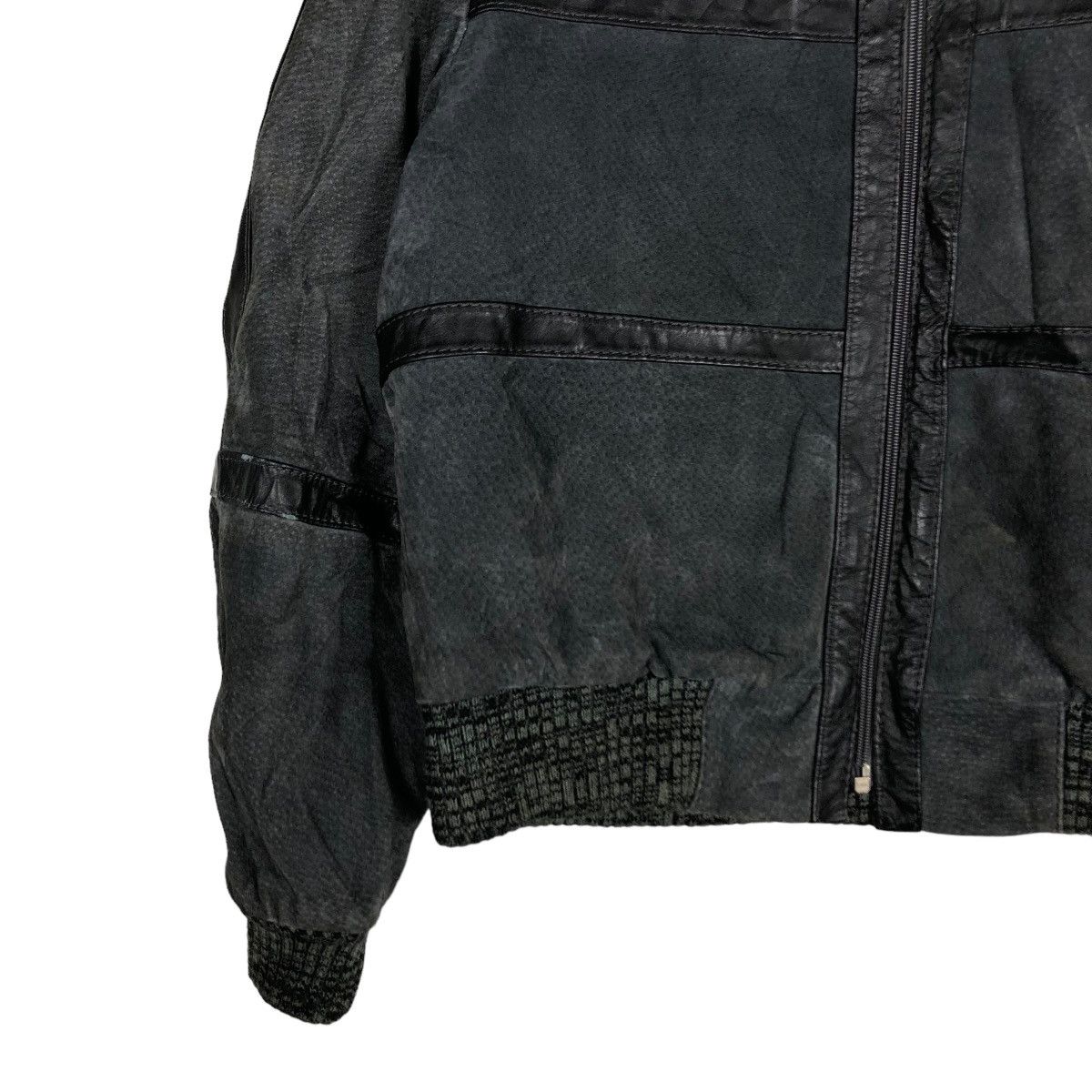 Japanese Brand 🔥VINTAGE GENUINE LEATHER JACKET BLANKET MACY’S BRAZIL Size US M / EU 48-50 / 2 - 6 Thumbnail