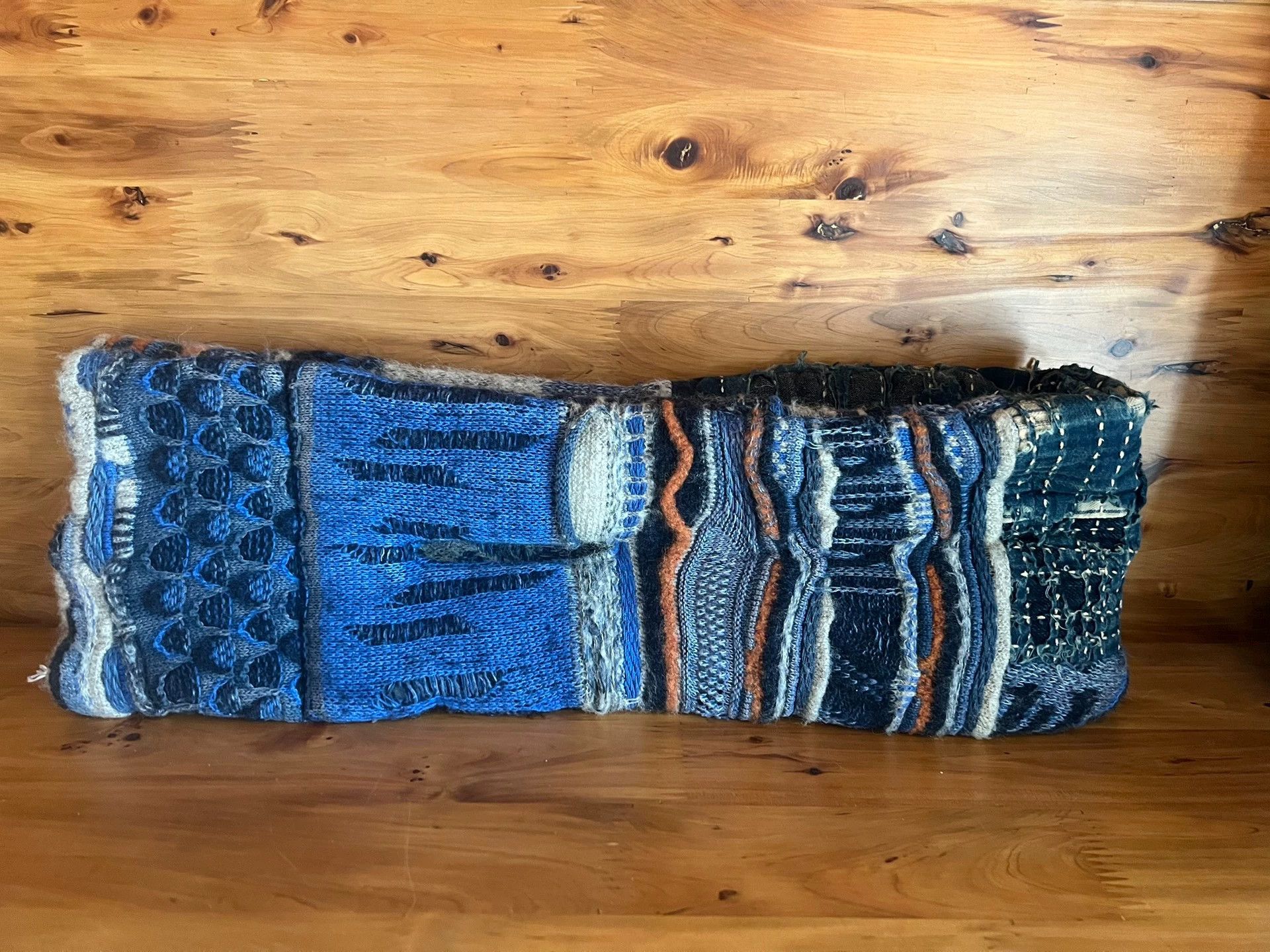 Kapital Kapital Peace Ripped Patchwork Scarf Japan Color Size ONE SIZE - 2 Thumbnail