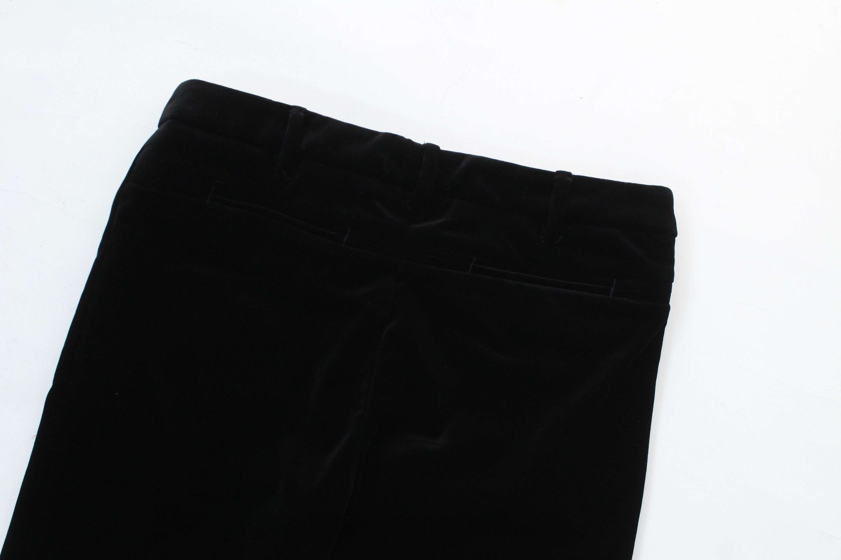 Miu Miu Miu Miu Black Velvet Ankle Zip Trousers Pants IT 40 Size 27" / US 4 / IT 40 - 8 Thumbnail