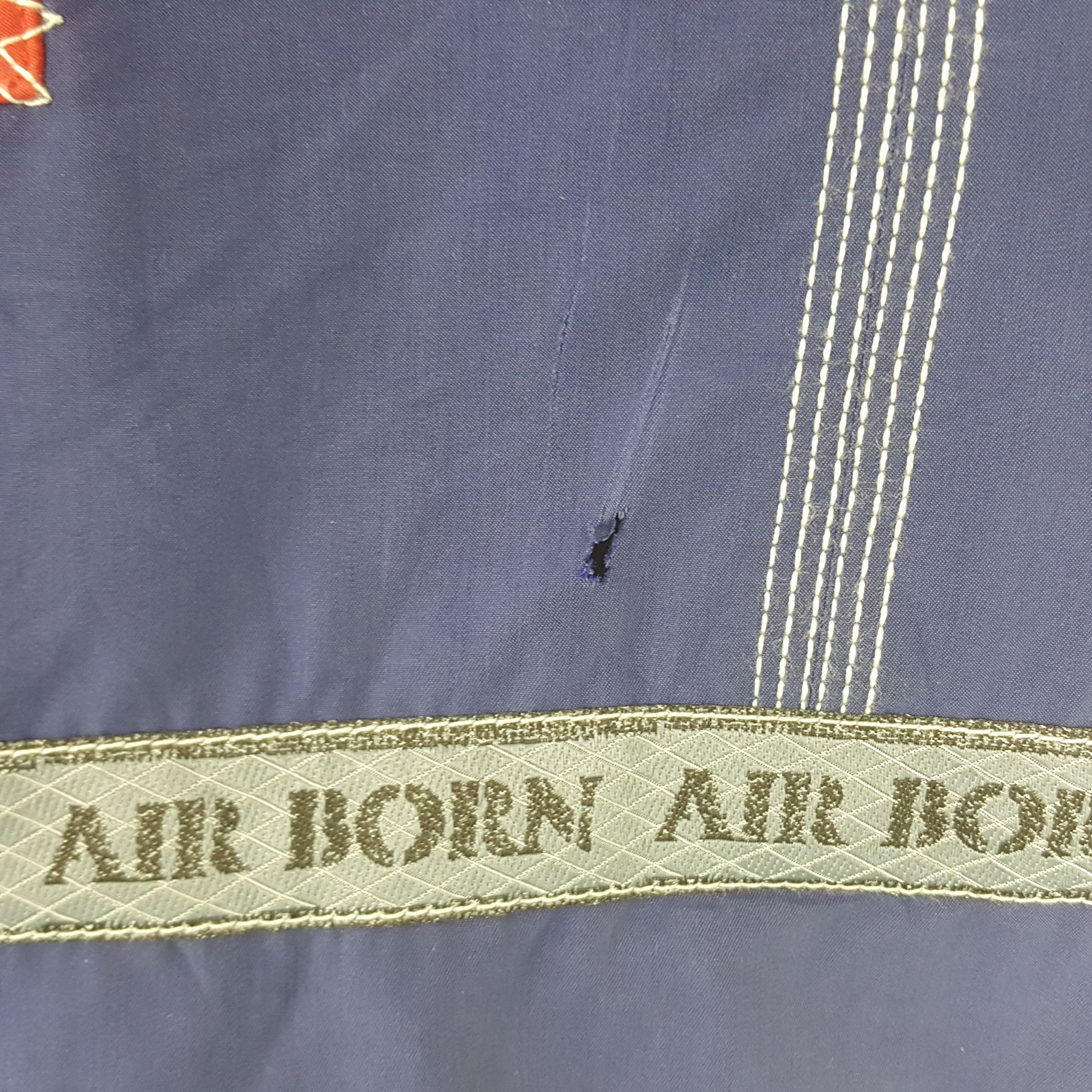 Japanese Brand × Vintage Vintage Air Born Windbreaker Sport Hoodie Jacket Size US M / EU 48-50 / 2 - 5 Thumbnail