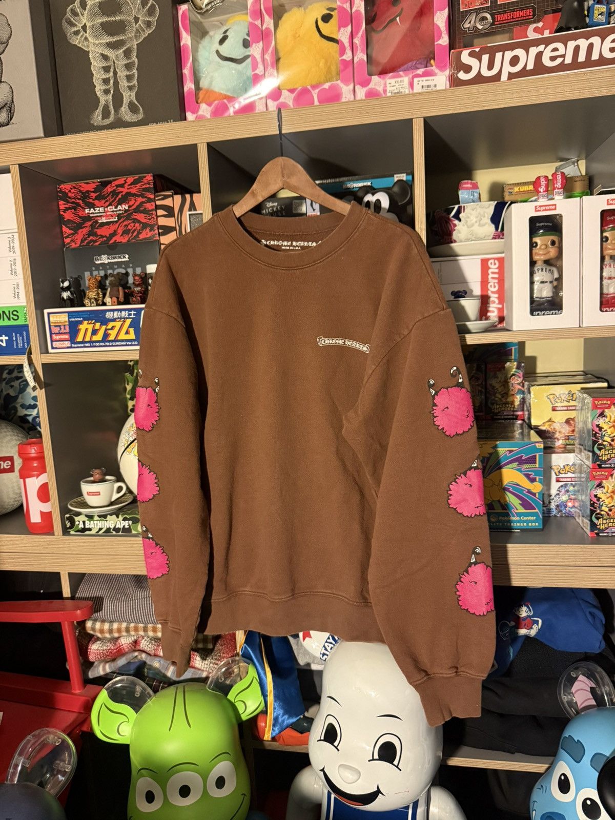 Chrome Hearts Chrome Hearts Brown Matty Boy “Structure” Crewneck Size US XL / EU 56 / 4 - 1 Thumbnail