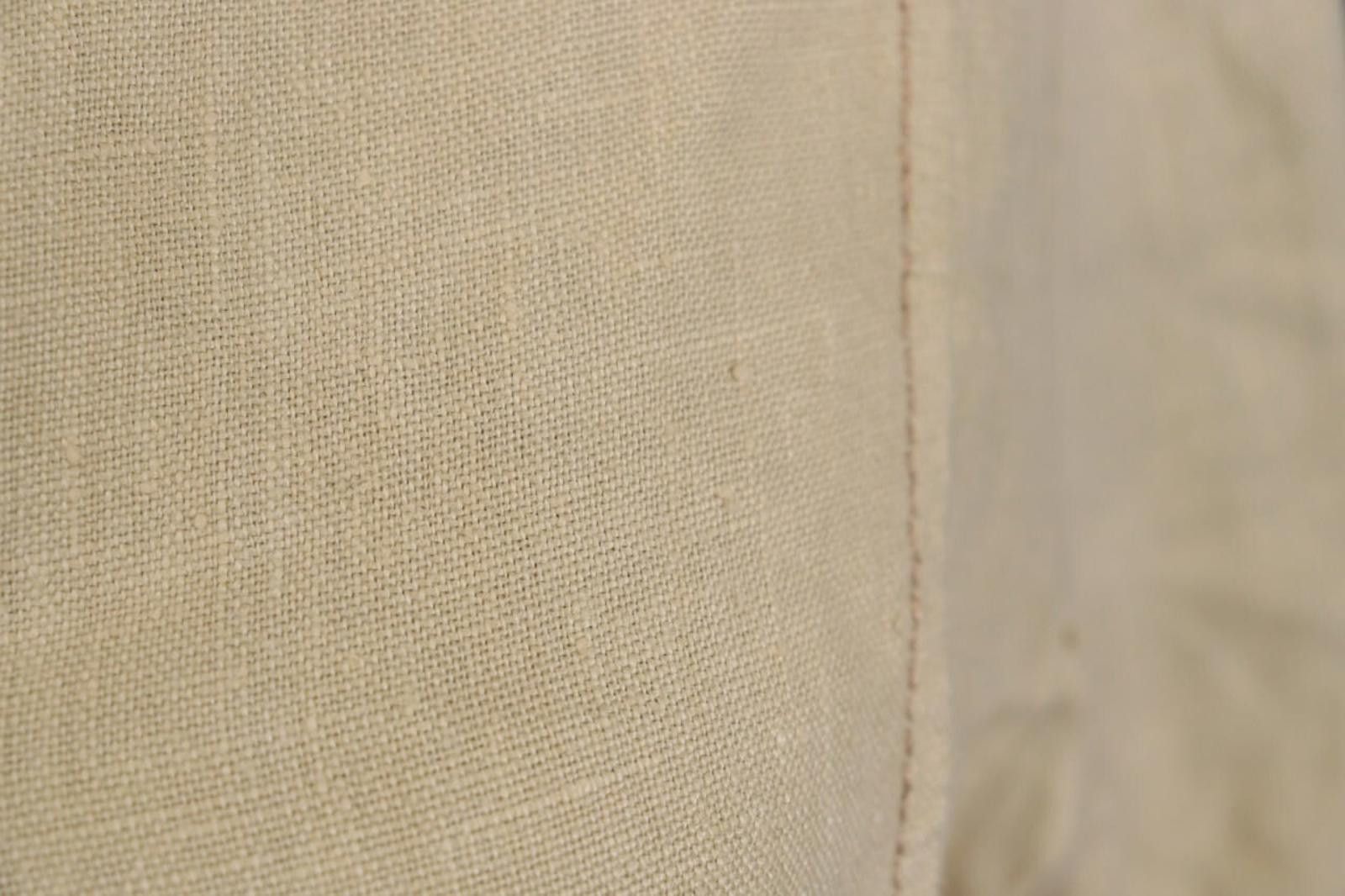 Designer Elisa Cavaletti Beige Linen Lagenlook Shirt Blouse Tunic Size M / US 6-8 / IT 42-44 - 5 Thumbnail