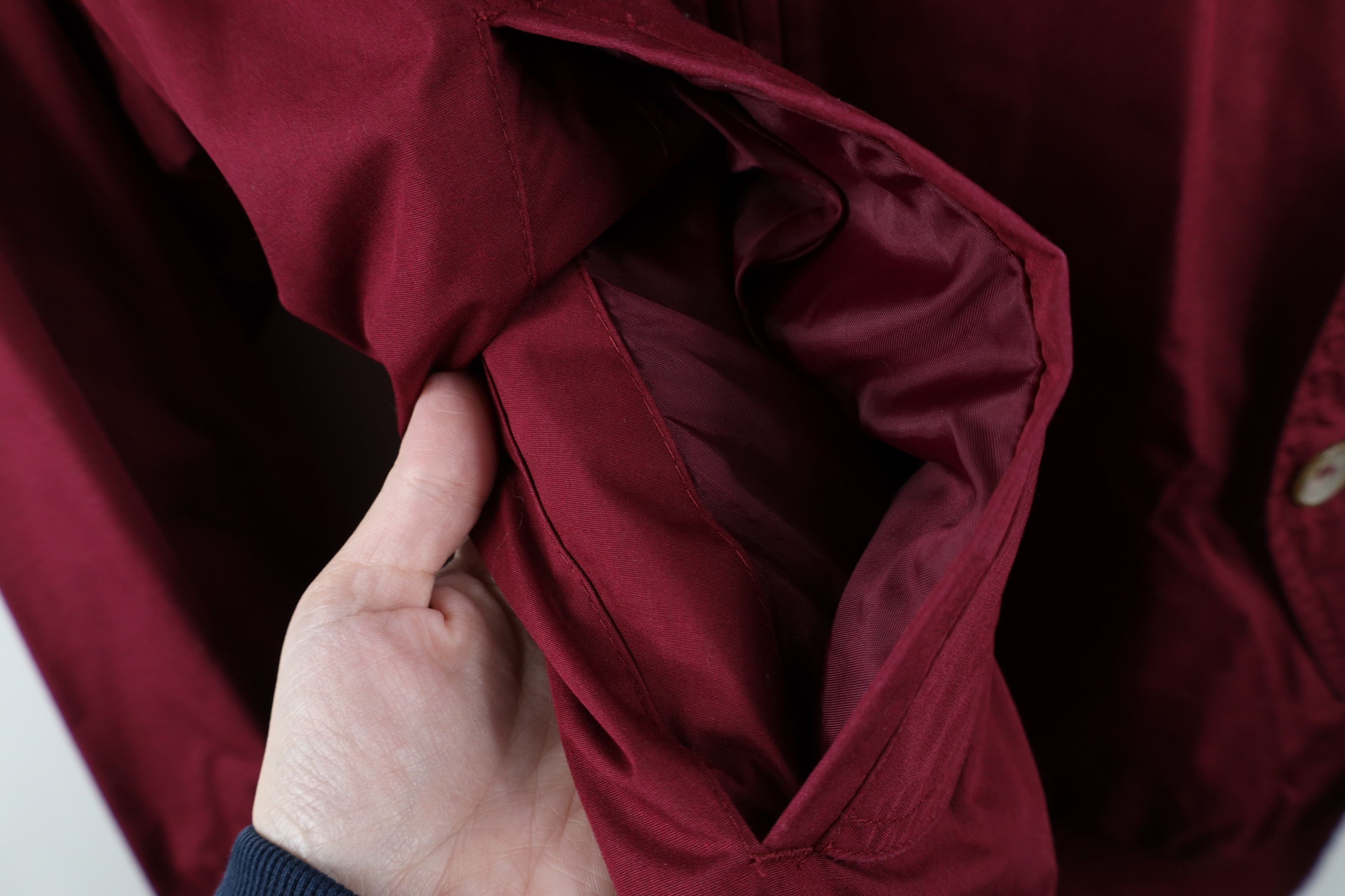 Vintage Vintage 90s Streetwear Lined Cafe Racer Bomber Jacket Red Size US L / EU 52-54 / 3 - 4 Thumbnail
