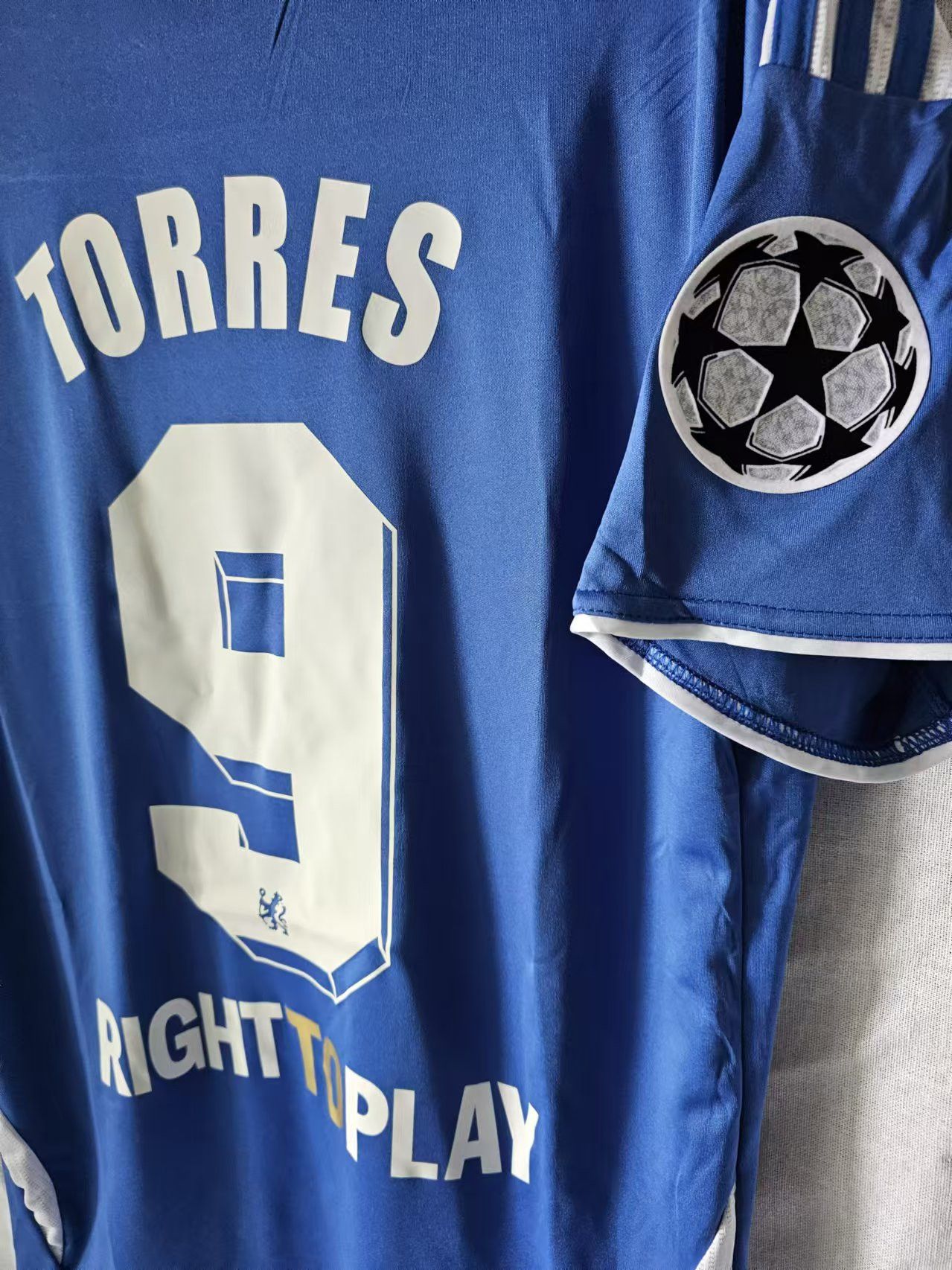 Chelsea Soccer 2012 Chelsea #9 Torres Jersey Home Size US M / EU 48-50 / 2 - 4 Thumbnail