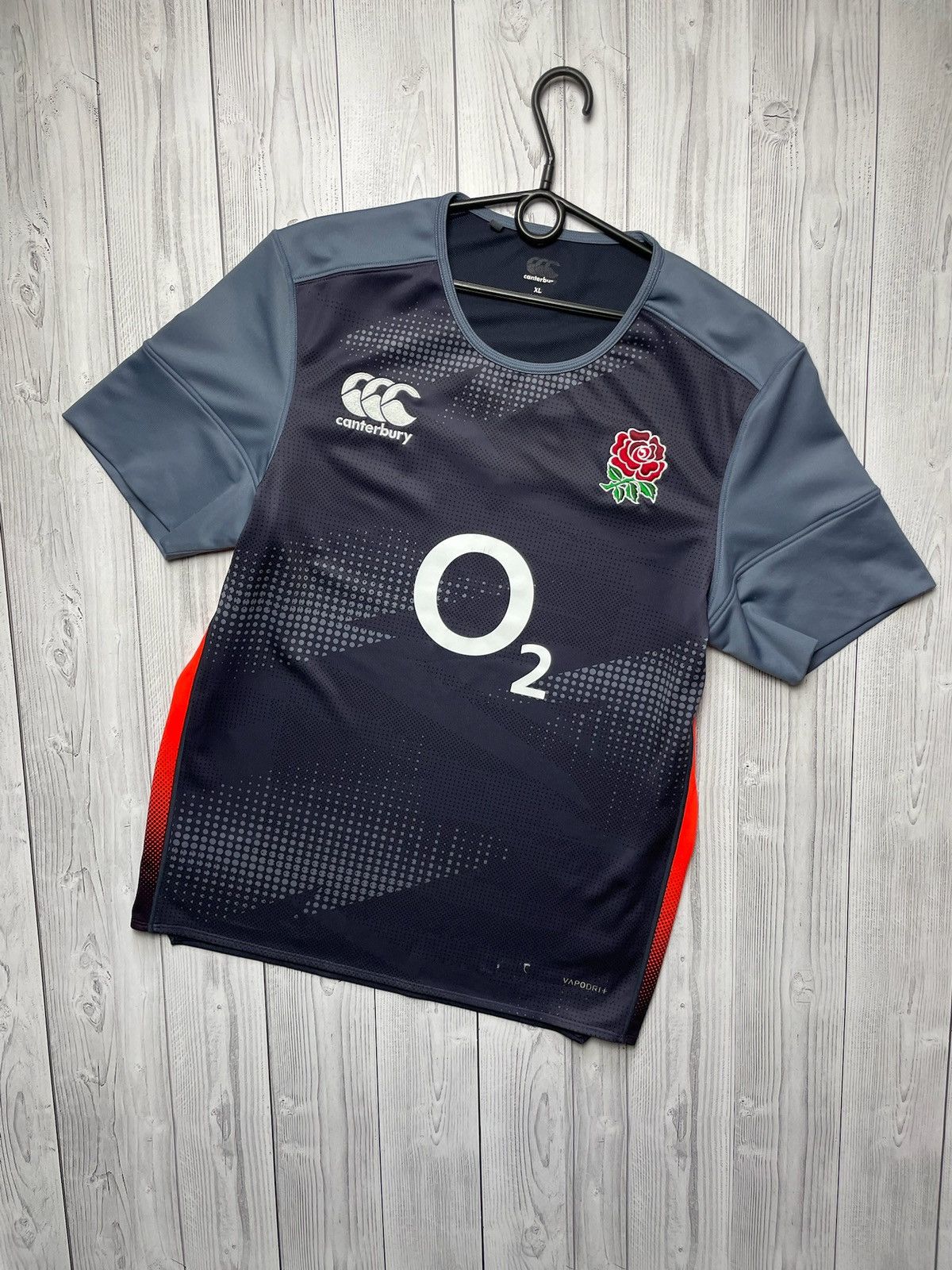 Canterbury of New Zealand × Vintage Vintage England Rugby jersey size XL logo Size US XL / EU 56 / 4 - 1 Thumbnail