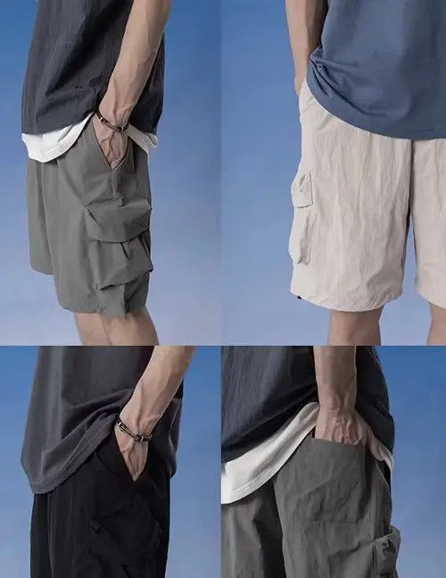 Japanese Brand 20SS Indigo Union Japan Black Waterproof Aloha Short Size US 31 - 2 Thumbnail