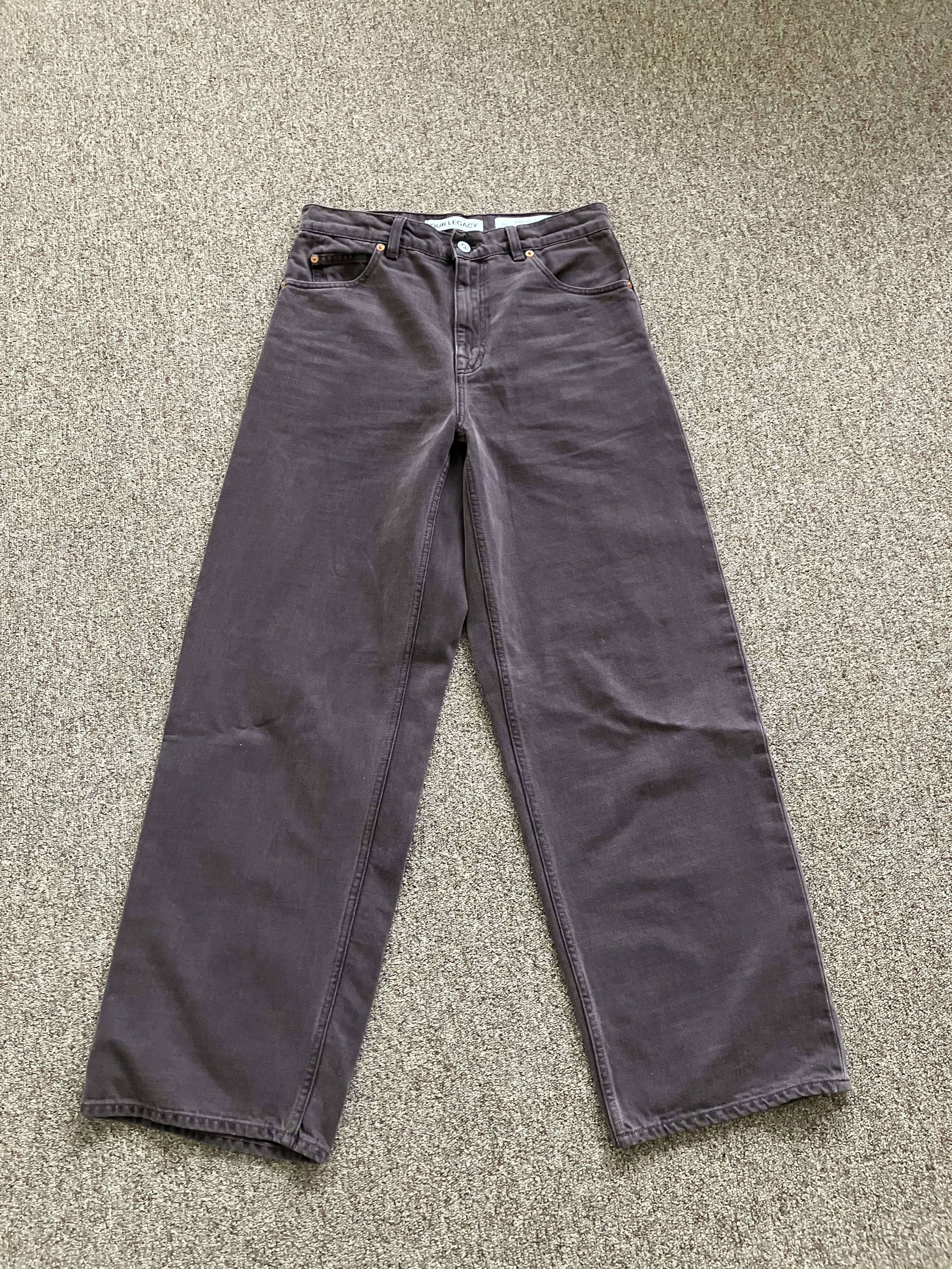 Our Legacy Our Legacy - Vast Cut Jeans - Royal Brown Overdye Size US 28 / EU 44 - 2 Thumbnail