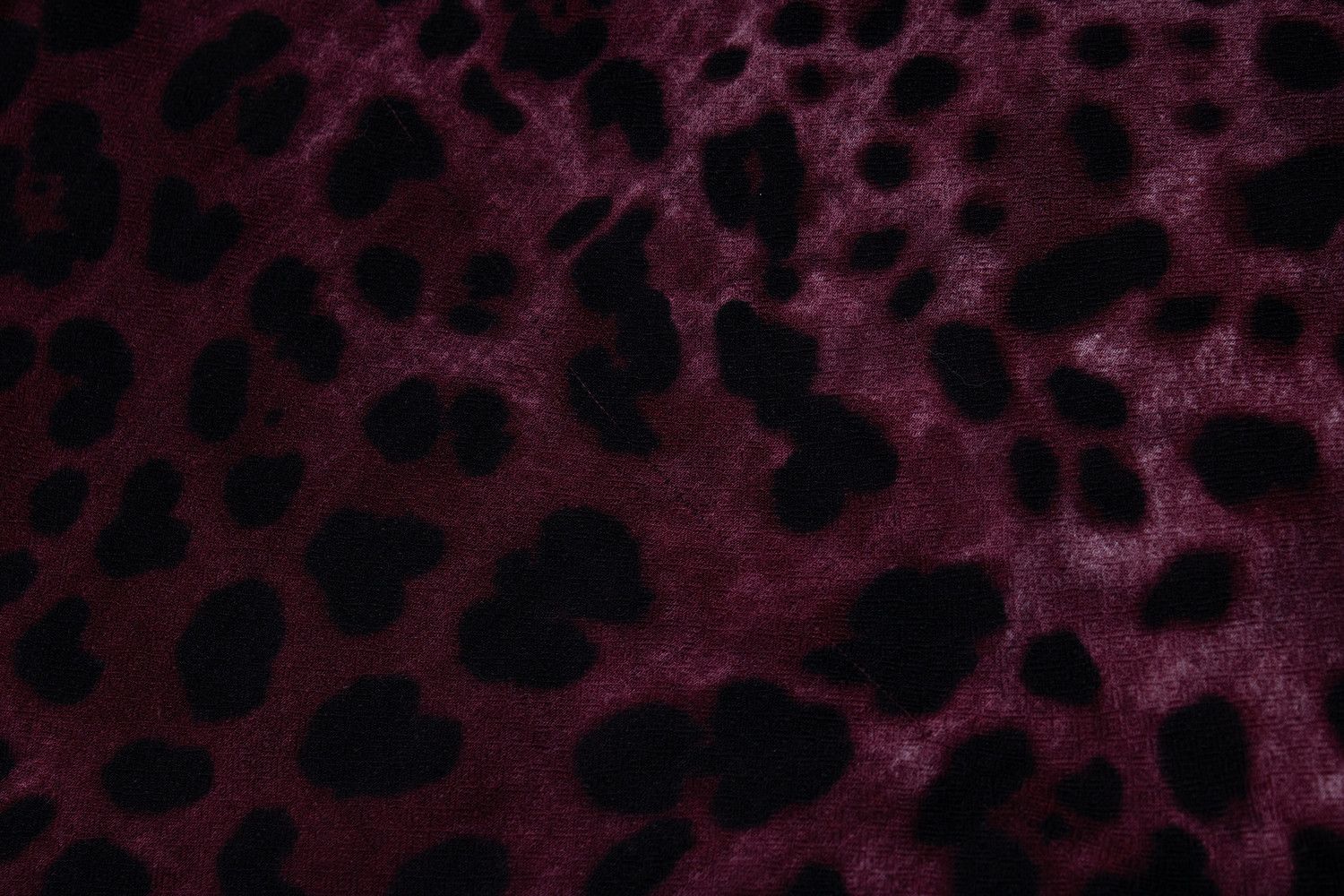 Dolce & Gabbana Dolce & Gabbana, leopard printed scarf in purple Size ONE SIZE - 4 Thumbnail