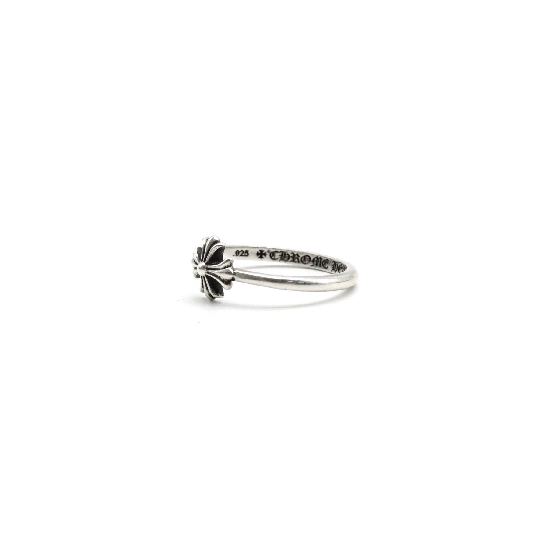 Chrome Hearts Chrome Hearts Silver Bubblegum Cross Ring Size ONE SIZE - 3 Thumbnail