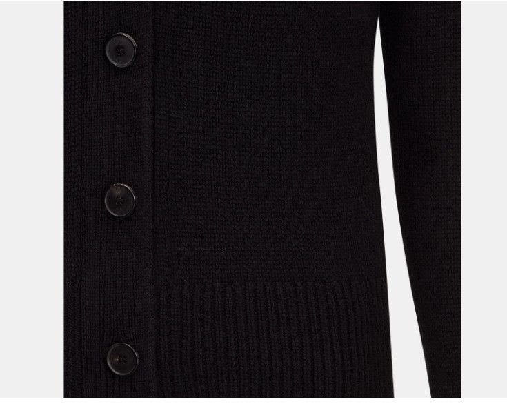 Dior o1w1db10425 144G54AM Buttoned Cardigan in Black Size S / US 4 / IT 40 - 3 Thumbnail