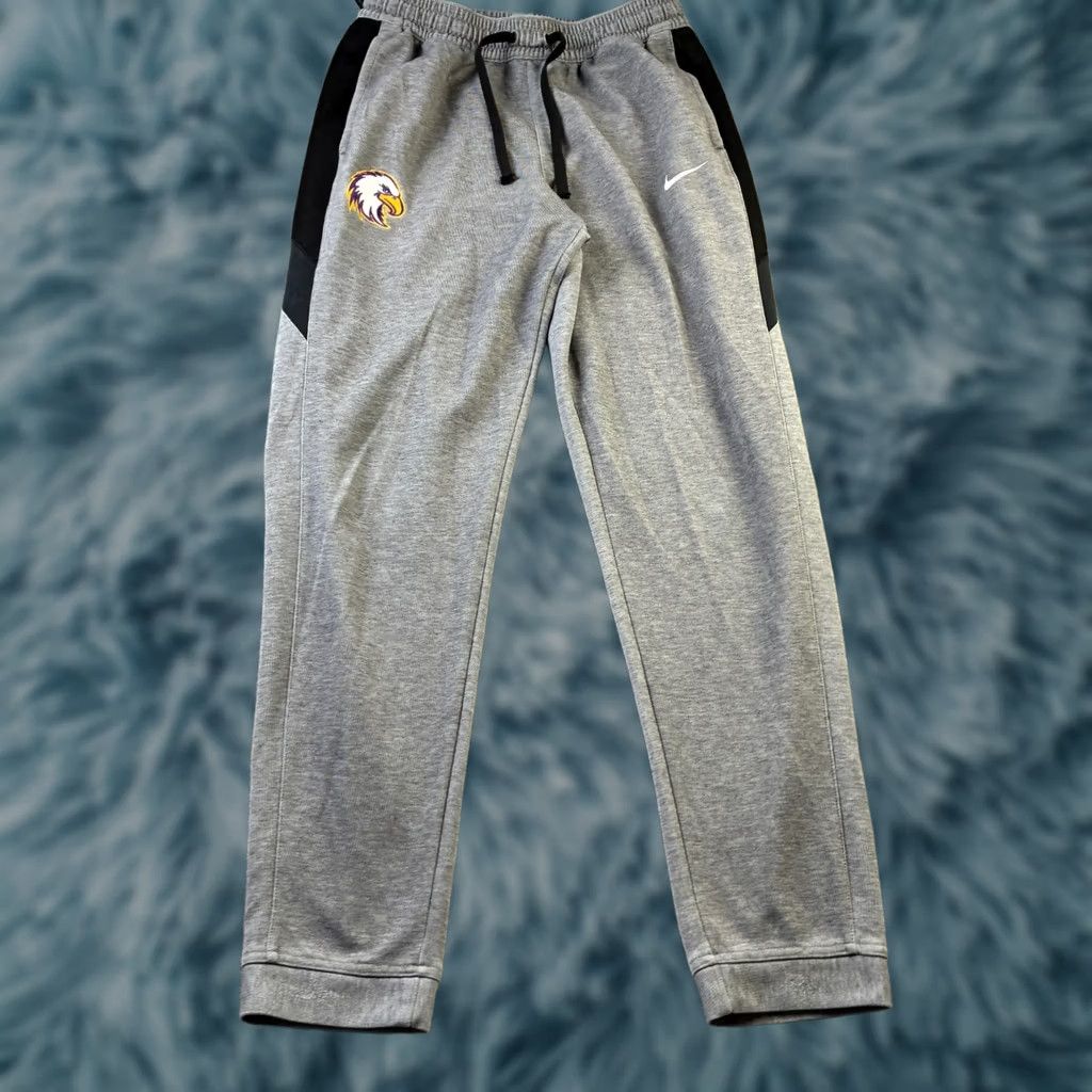 Nike Nike Pants Mens L Gray Sweatpants Showtime Jogger EYBL Montverde Eagles Regular Fit with Pockets Size US 29 - 1 Thumbnail