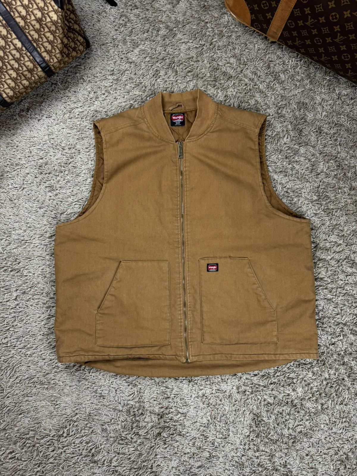 Wrangler Workwear vest gilet Wrangler original streetwear casual item Size US XXL / EU 58 / 5 - 2 Thumbnail