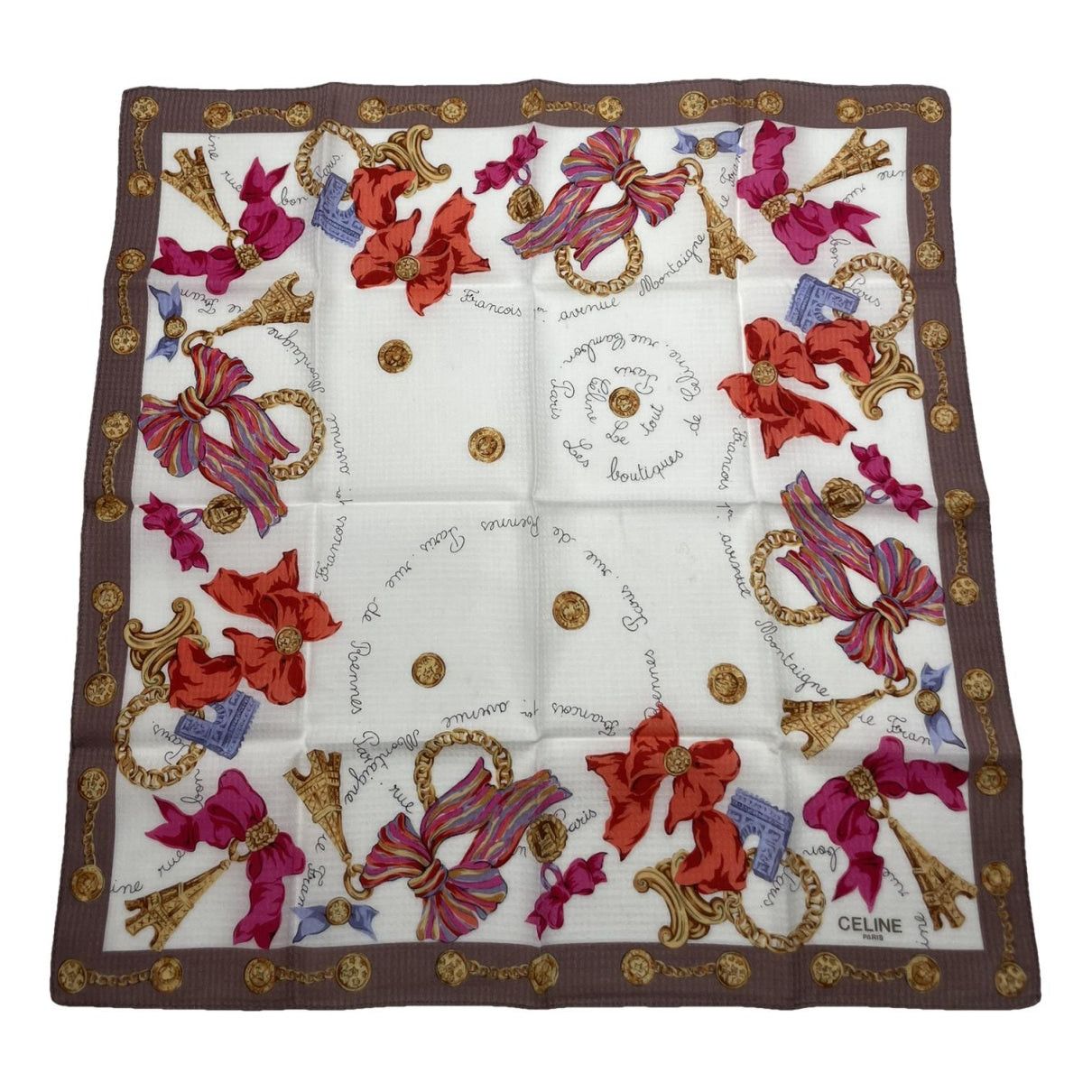 Multicolour Silk Scarf