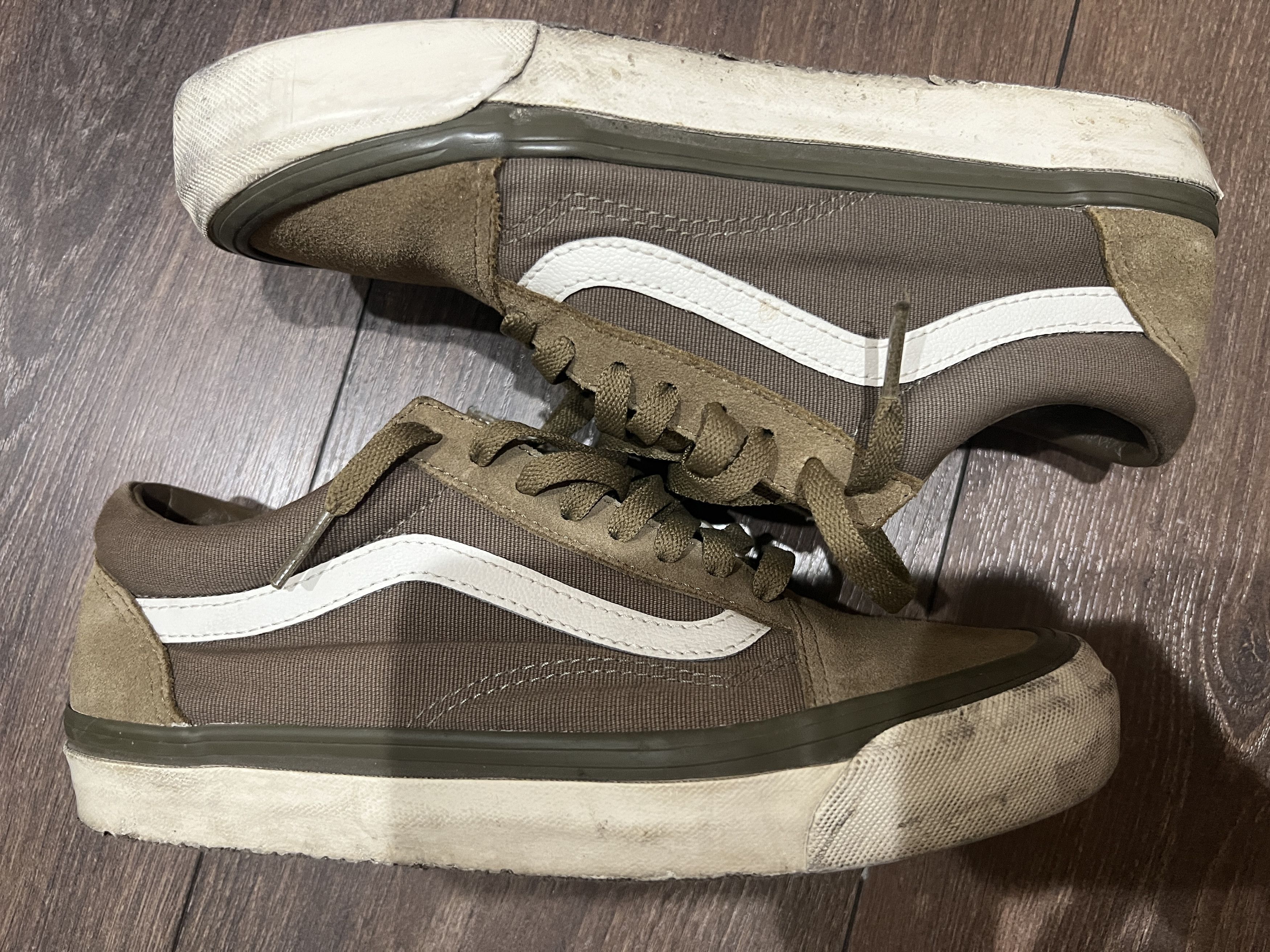 Vans × Wtaps Vans X Wtaps Og Old Skool LX Green US7 Size US 7 / EU 40 - 3 Thumbnail