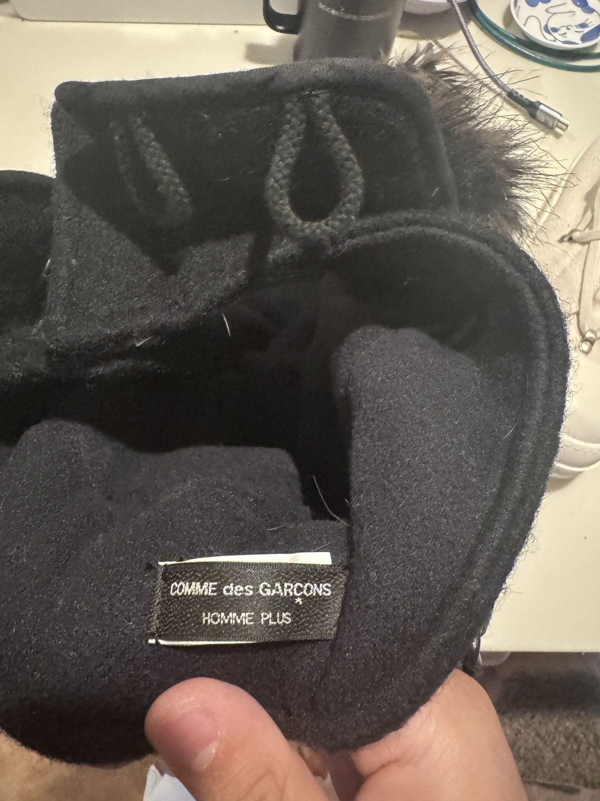 Comme des Garcons Homme Plus Detachable hood Size ONE SIZE - 4 Thumbnail