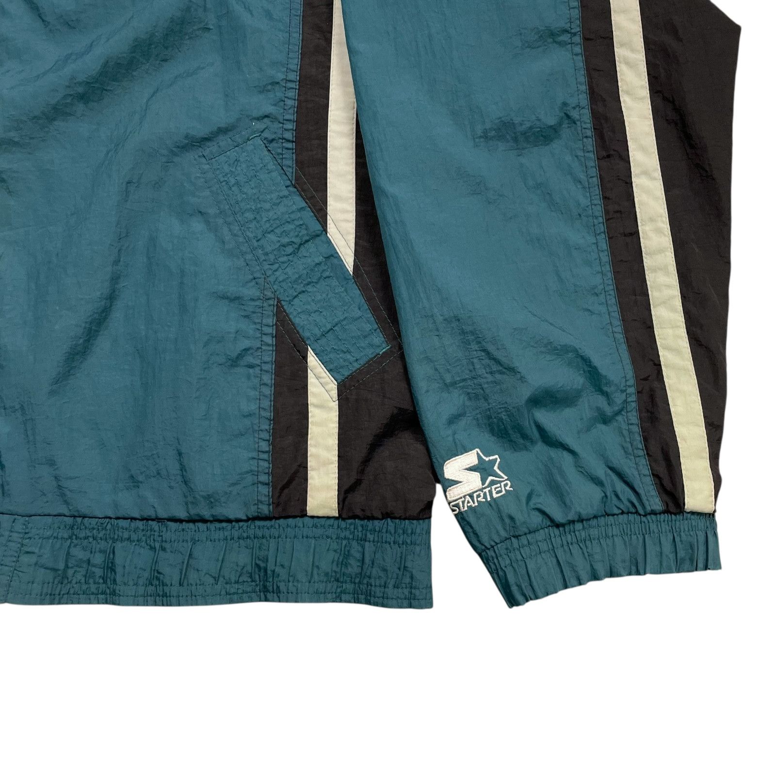 NFL VTG 90s PHILADELPHIA EAGLES STARTER WINDBREAKER JACKET Size US XL / EU 56 / 4 - 4 Thumbnail