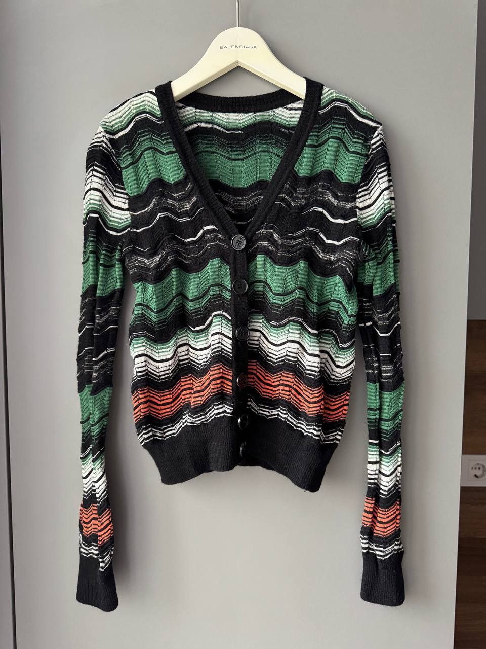 Missoni × Vintage Vintage Cardigan Missoni Knit Japanese Brand Size S / US 4 / IT 40 - 1 Thumbnail