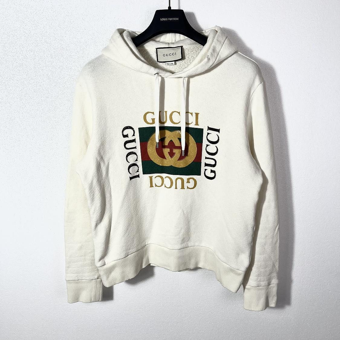 Gucci Gucci Logo Print Hoodie Size XS Size US XS / EU 42 / 0 - 1 Thumbnail