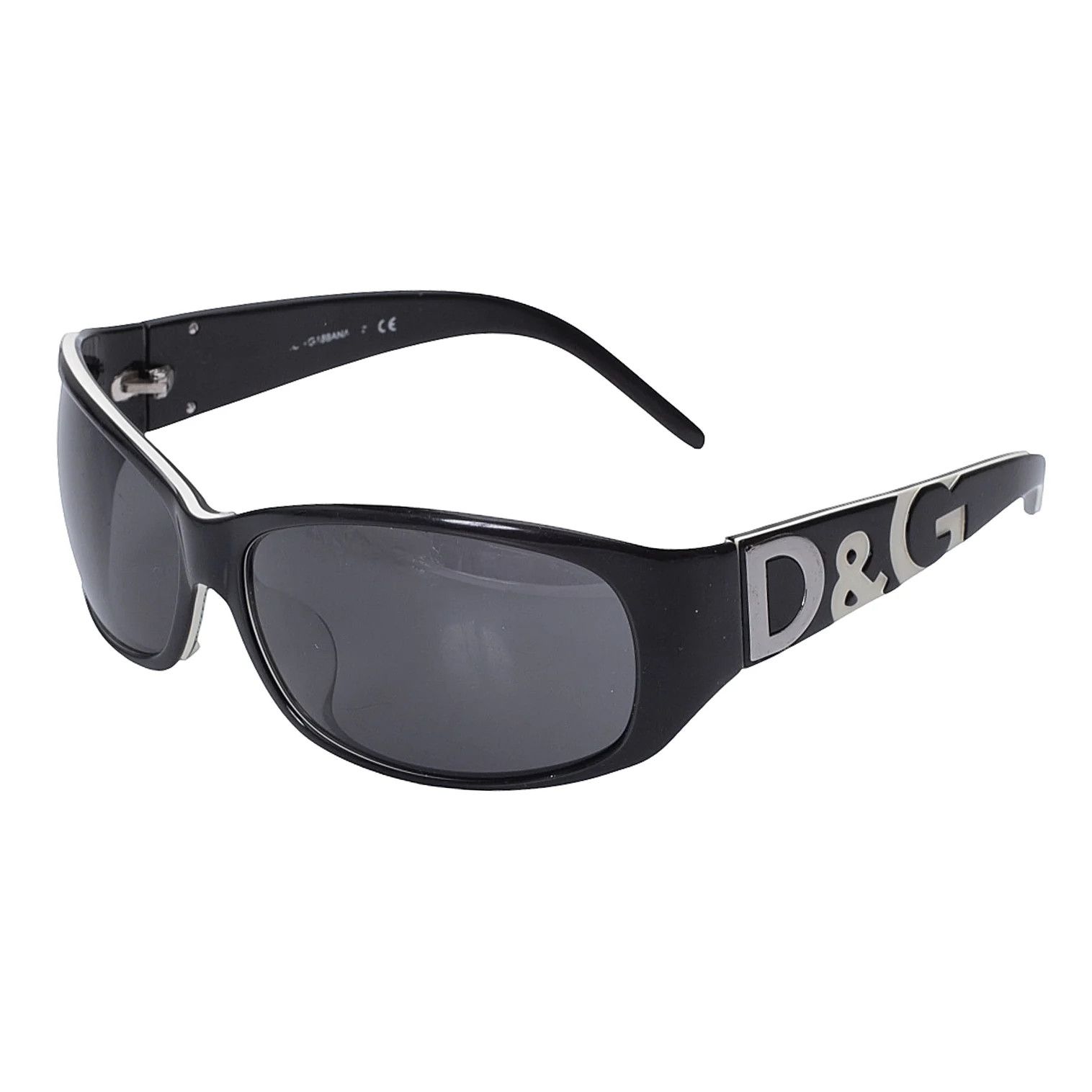 Dolce & Gabbana Black Logo Design Sunglasses in Good Condition Size ONE SIZE - 1 Thumbnail