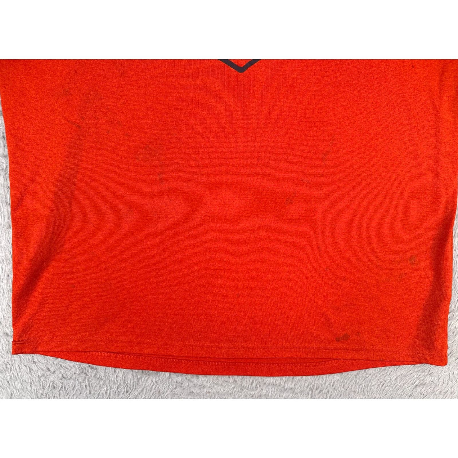The North Face The North Face The North Face Shirt Men Large Red Short Sleeve Crew Neck Flashdry Polyester Size US L / EU 52-54 / 3 - 5 Thumbnail