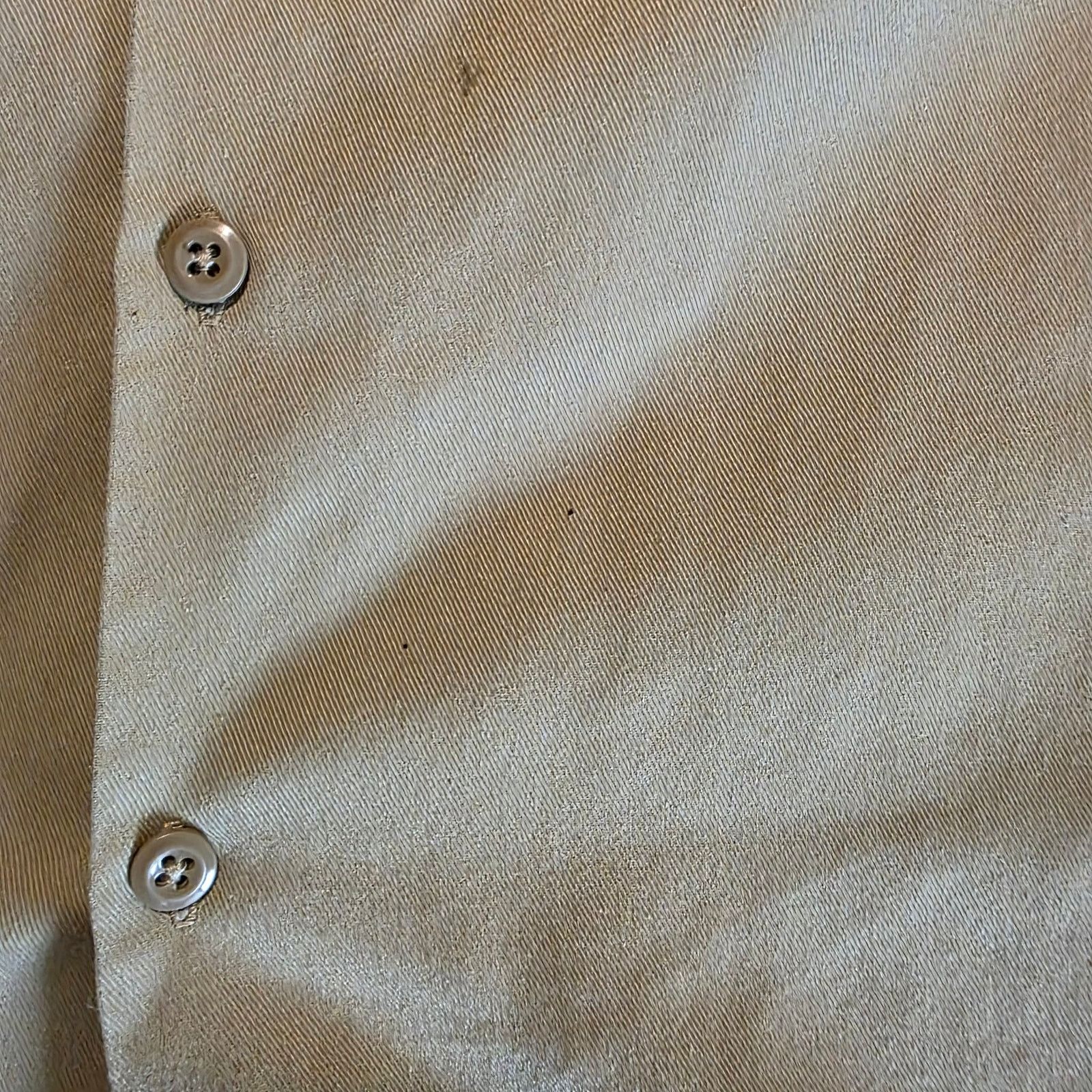 Dickies Dickies Work Shirt Men's XL Tan Long Button Up Dual Pocket Size US XL / EU 56 / 4 - 6 Thumbnail