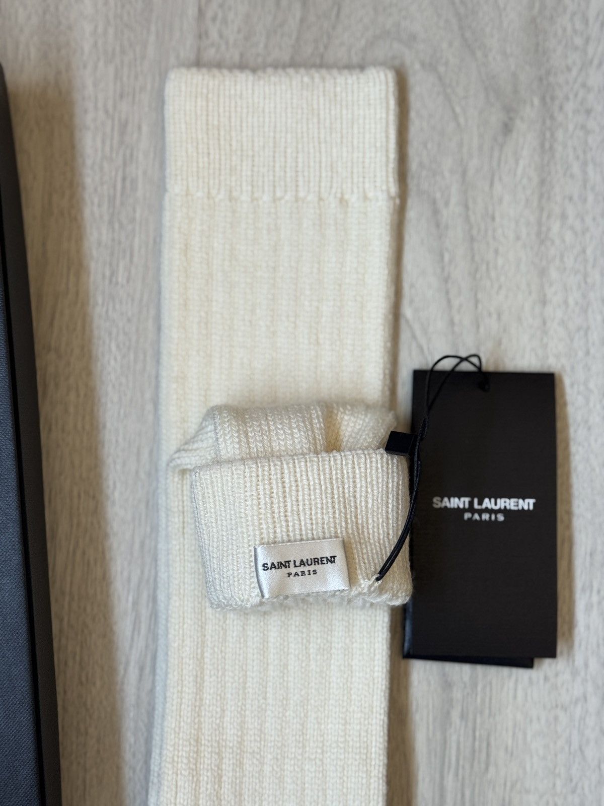 Saint Laurent Paris Saint Laurent Socks Size ONE SIZE - 4 Thumbnail