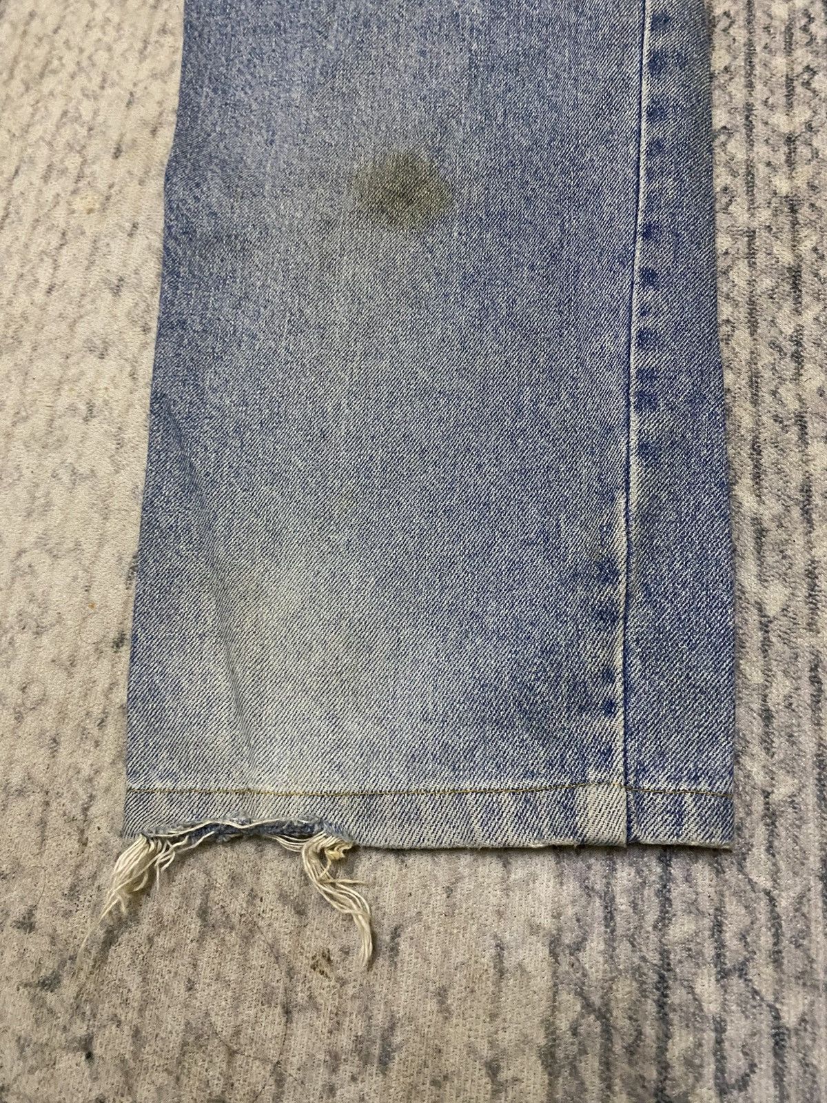 Iceberg × Vintage VINTAGE 90s ICEBERG JEANS X SNOOPY DISTRESSED JEAN Size US 30 / EU 46 - 10 Thumbnail