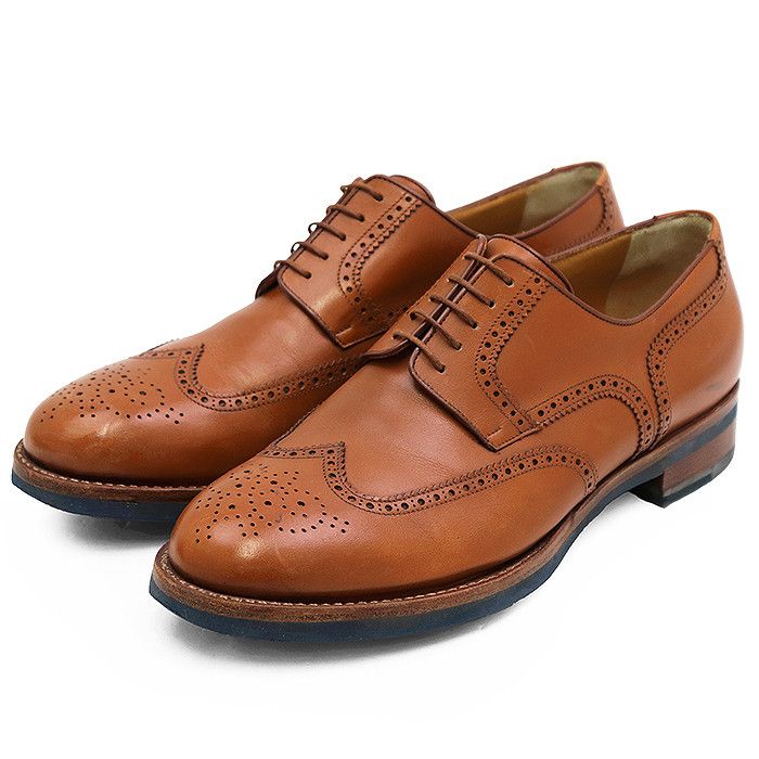 Other Other a.testoni Leather Derby Brogue Shoes Leather Shoes DUTY FREE for USA Size ONE SIZE - 1 Thumbnail