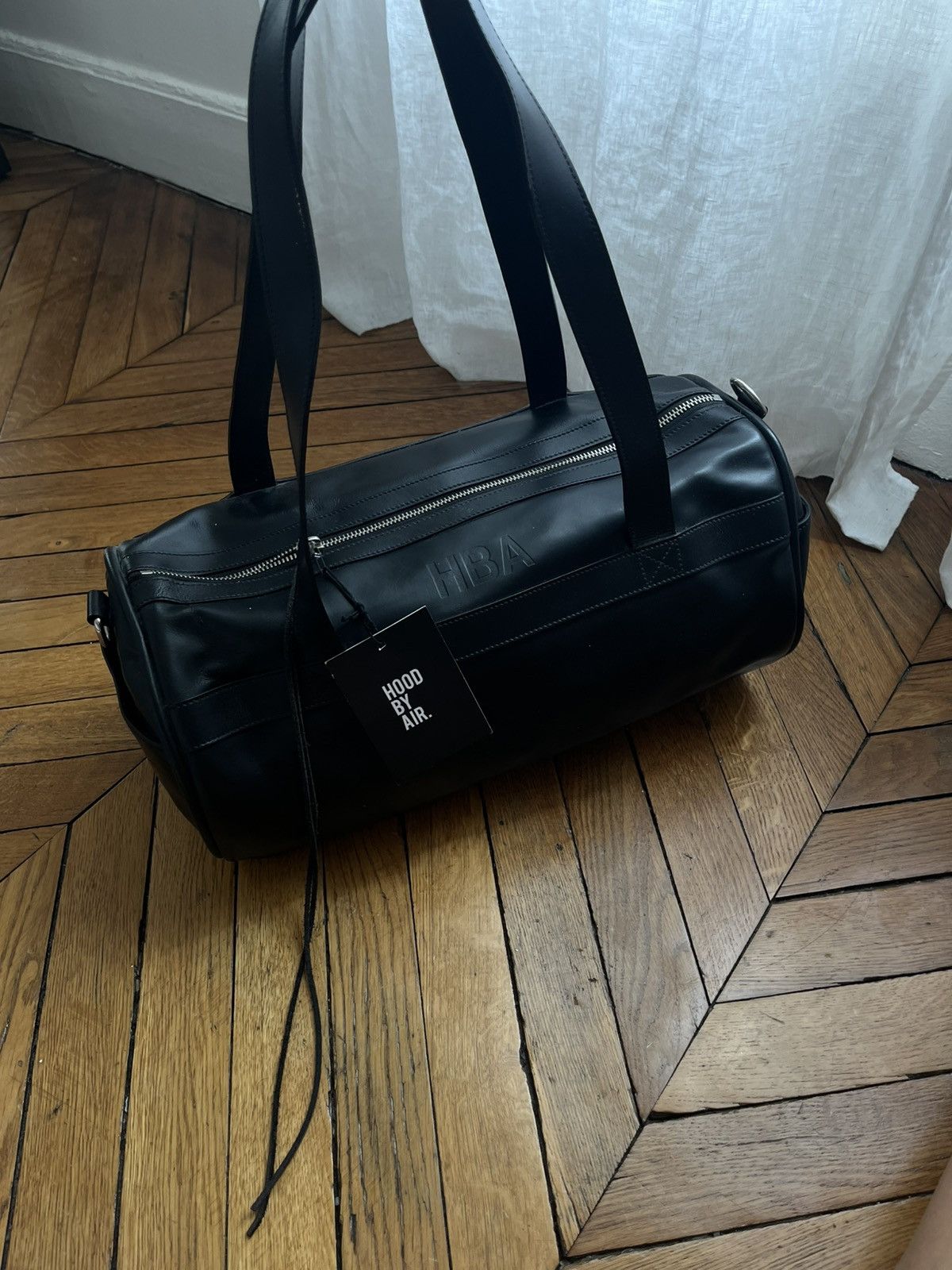 Hood By Air Zenith Leather HBA Duffle Bag Runway Piece Size ONE SIZE - 1 Thumbnail