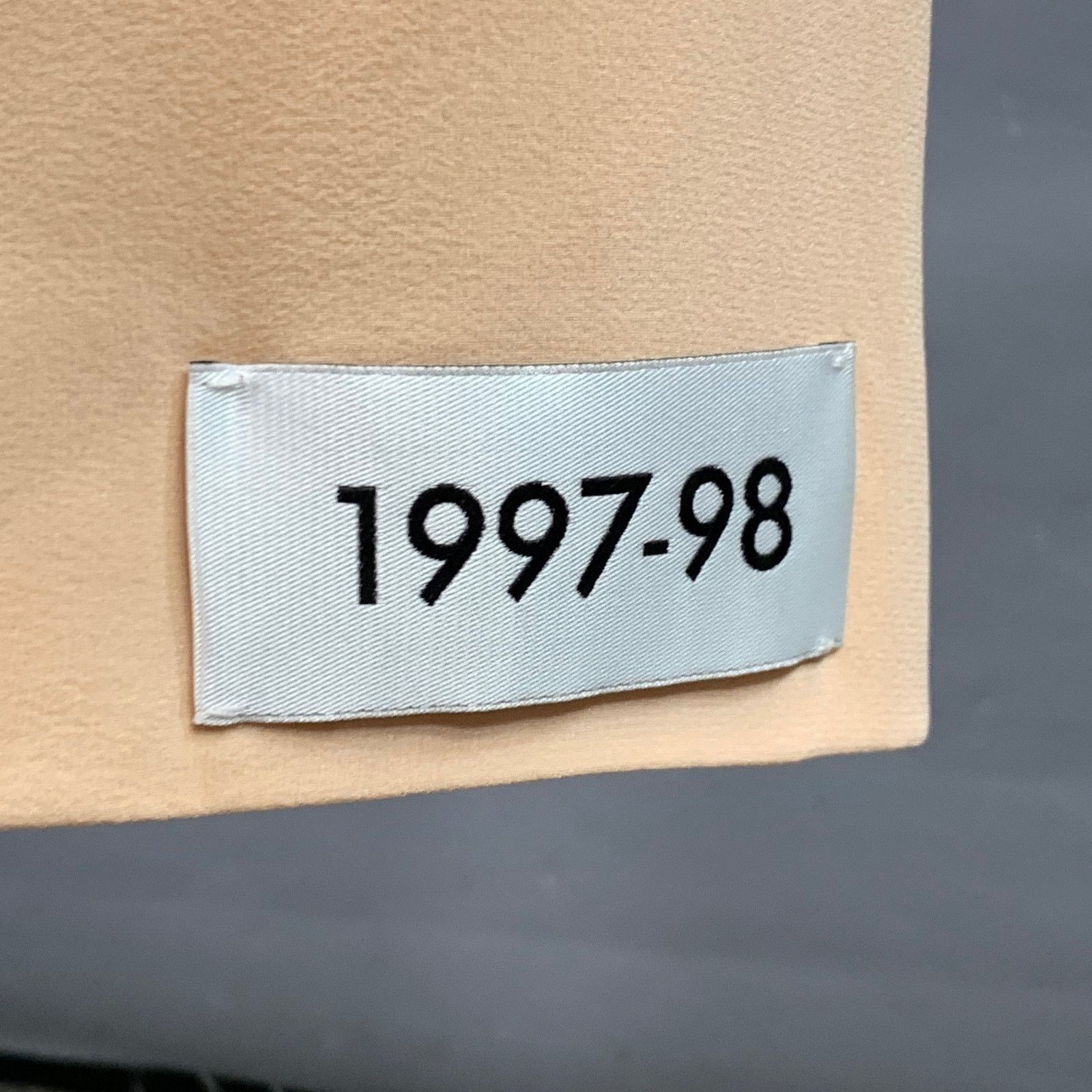 Dolce & Gabbana SS23 1997-98 Re-issue 6 Beige Silk Blend Pencil Long Skirt Size 28" / US 6 / IT 42 - 3 Thumbnail