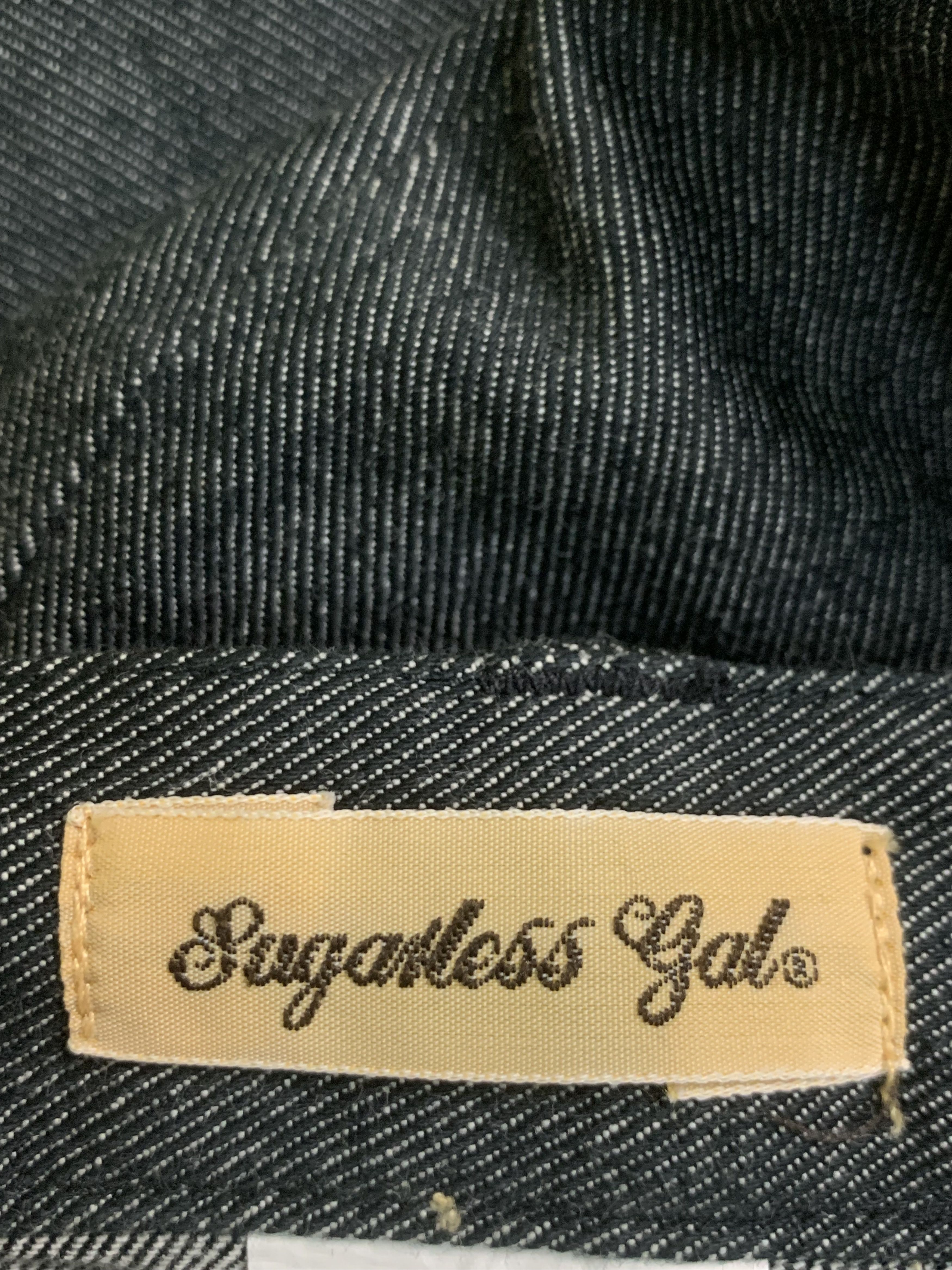 Japanese Brand Rare Design Vintage Sugarless Gal Bootcut Pants Size 27" / US 4 / IT 40 - 4 Thumbnail