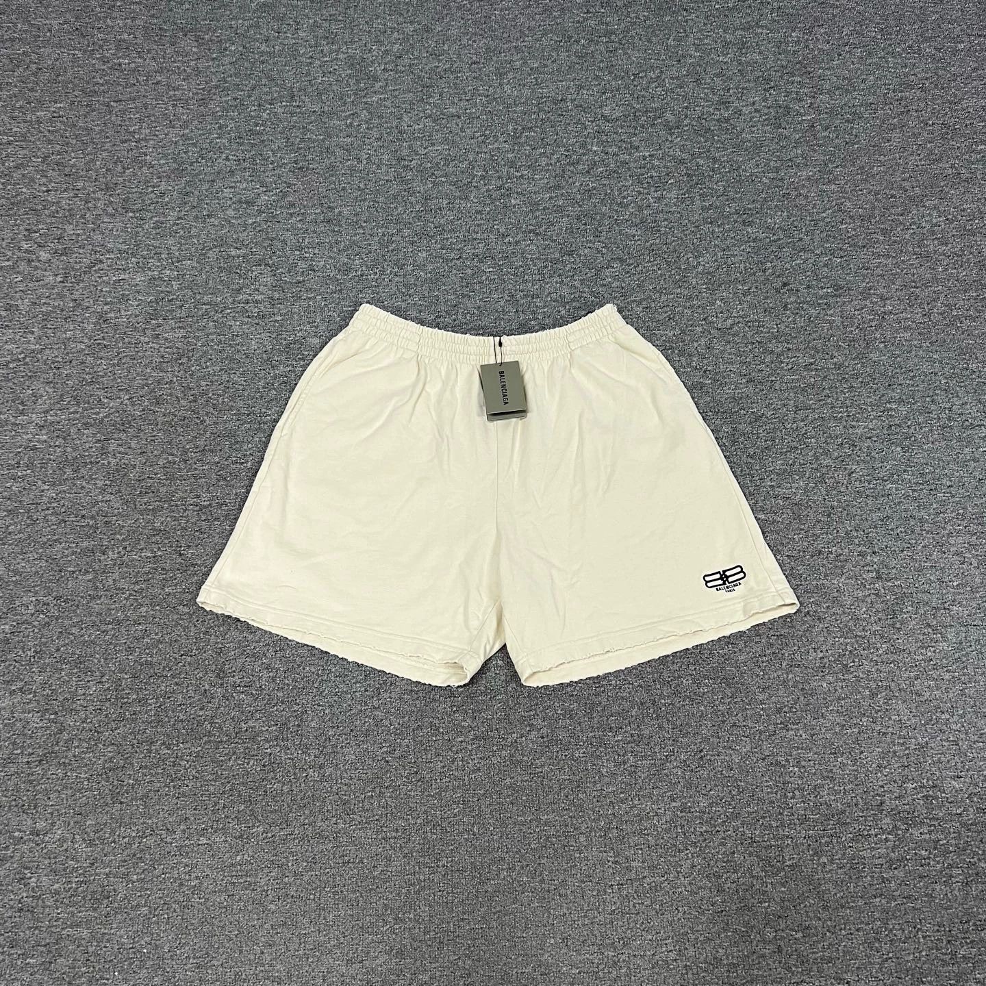 Balenciaga Balenciaga BB Logo Embroidered Casual Shorts - dmc Size US 28 / EU 44 - 1 Thumbnail