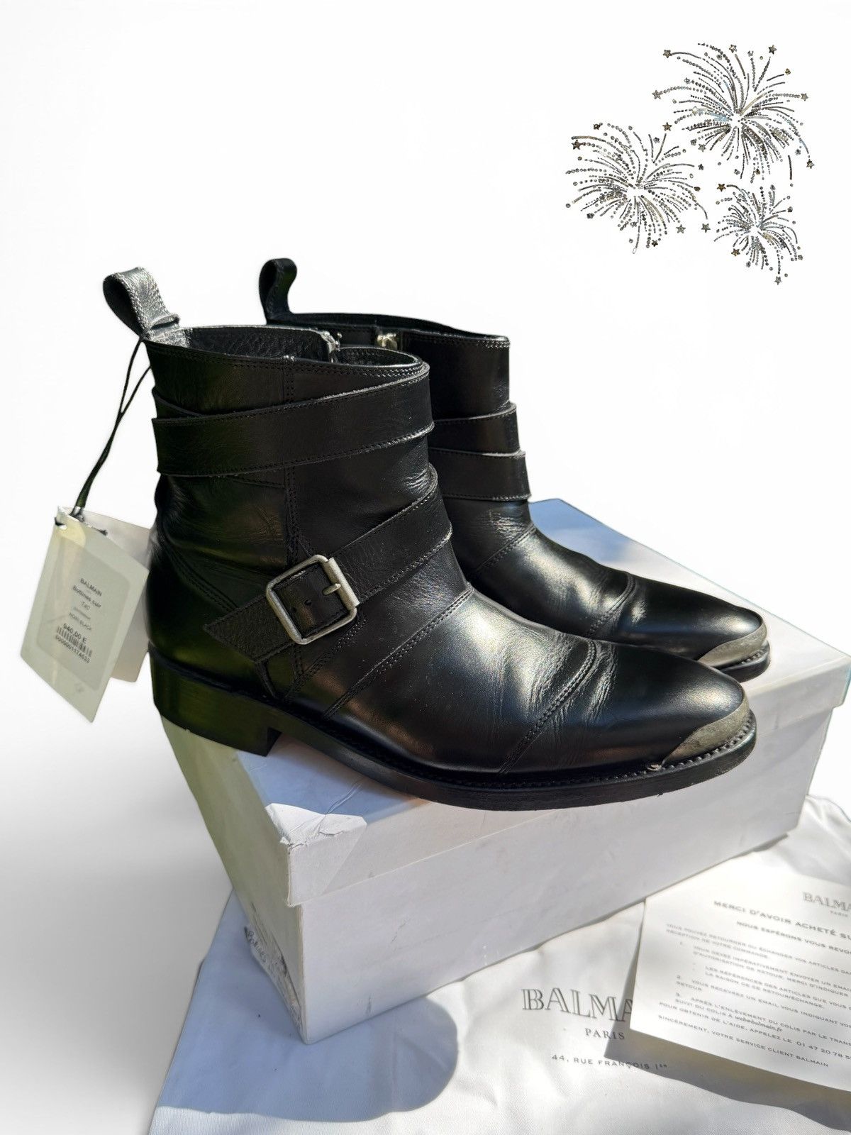Balmain Balmain double zipped Army Ranger boots Size 42 | Grailed